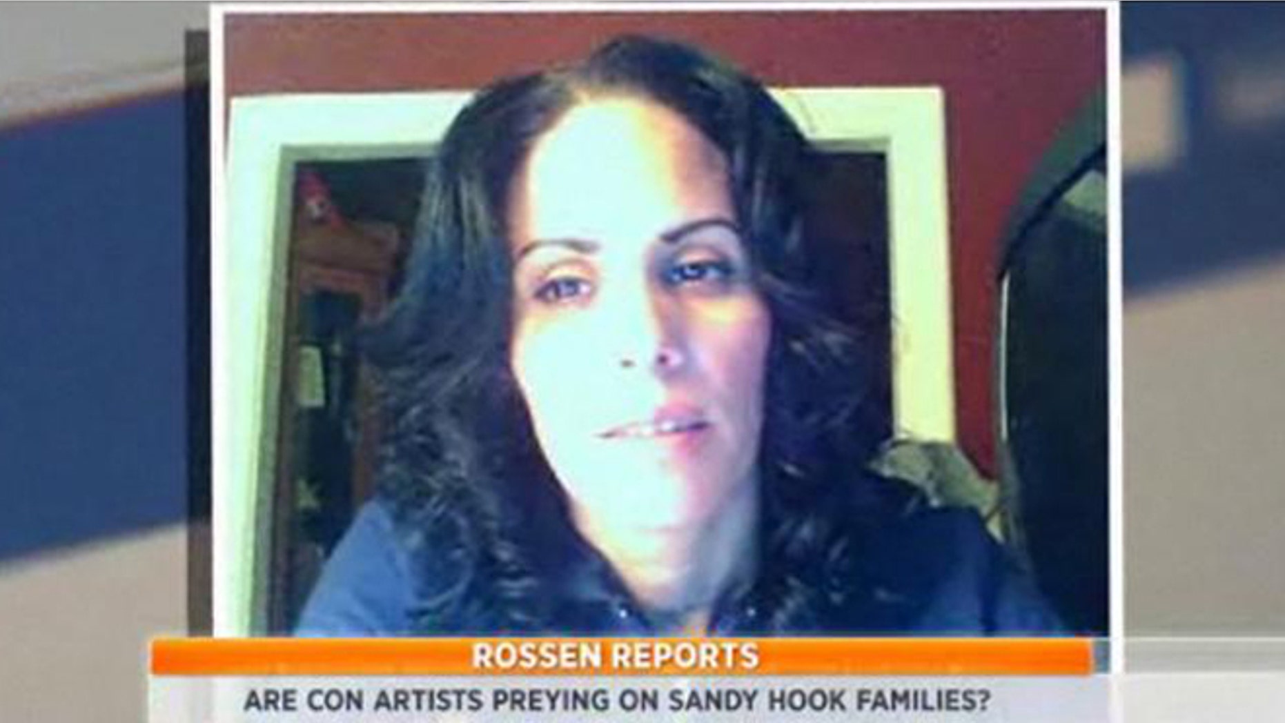 Nouel Alba pictured above is accused of taking advantage of the Sandy Hook disaster and conning people out of their money.