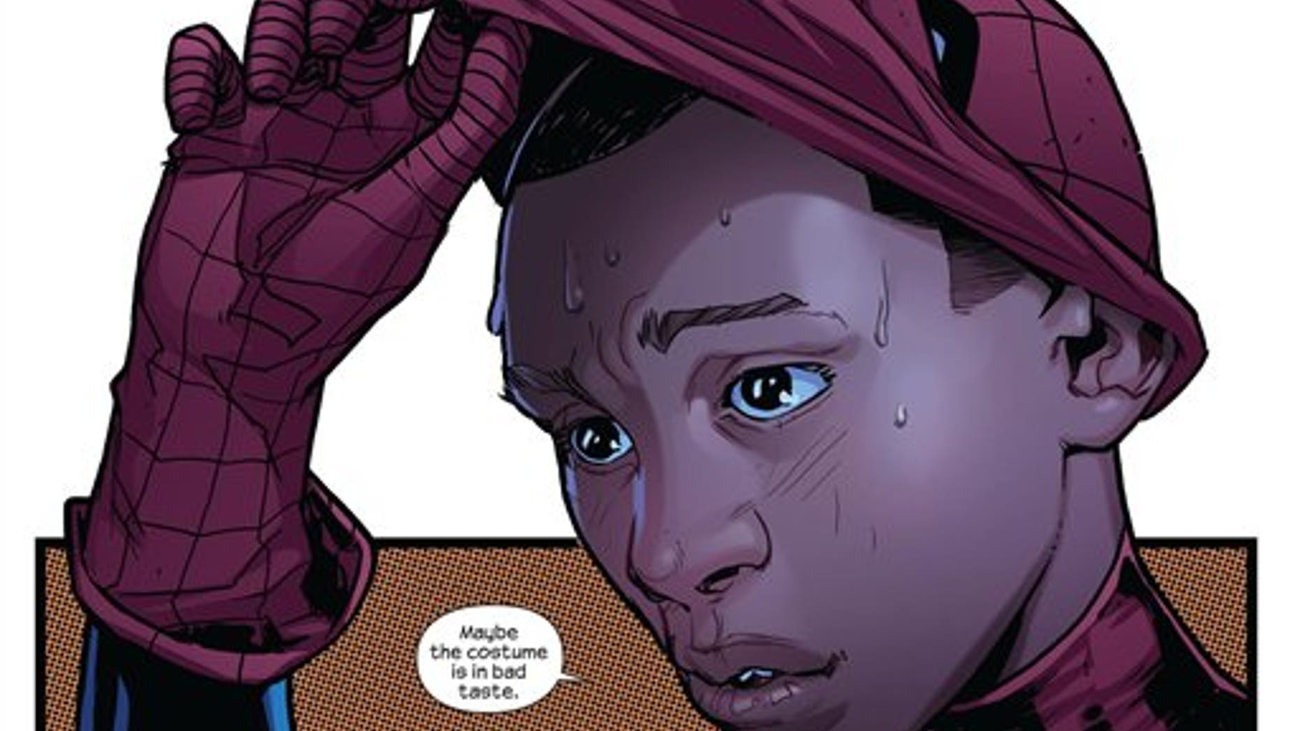 In the wake of the death of Peter Parker, Ultimate Spider-Man is still slinging webs across Manhattan. In the fourth, and final, issue of Ultimate Fallout released on Wednesday, Aug. 3, 2011, the mantle of the wall-crawling hero has been taken on by Miles Morales, a young half-Latino, half-African American.