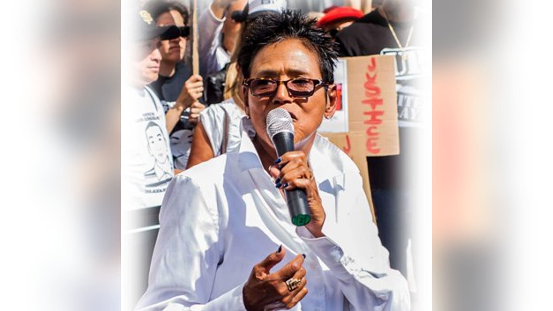 The city of Oakland, Calif., will pay a $2.2 million settlement to ex-Black Panther leader Elaine Brown, pictured, after a physical attack by a city councilwoman.