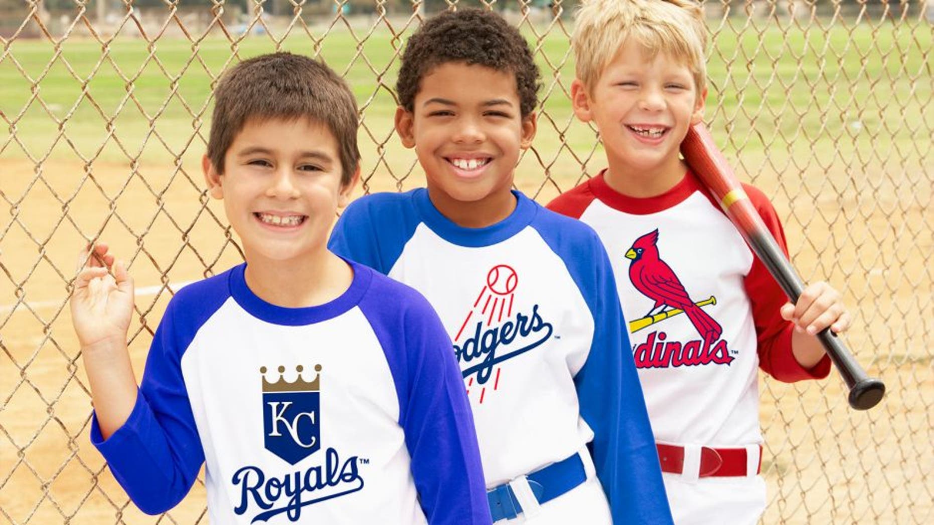 Young Boys In Baseball Team