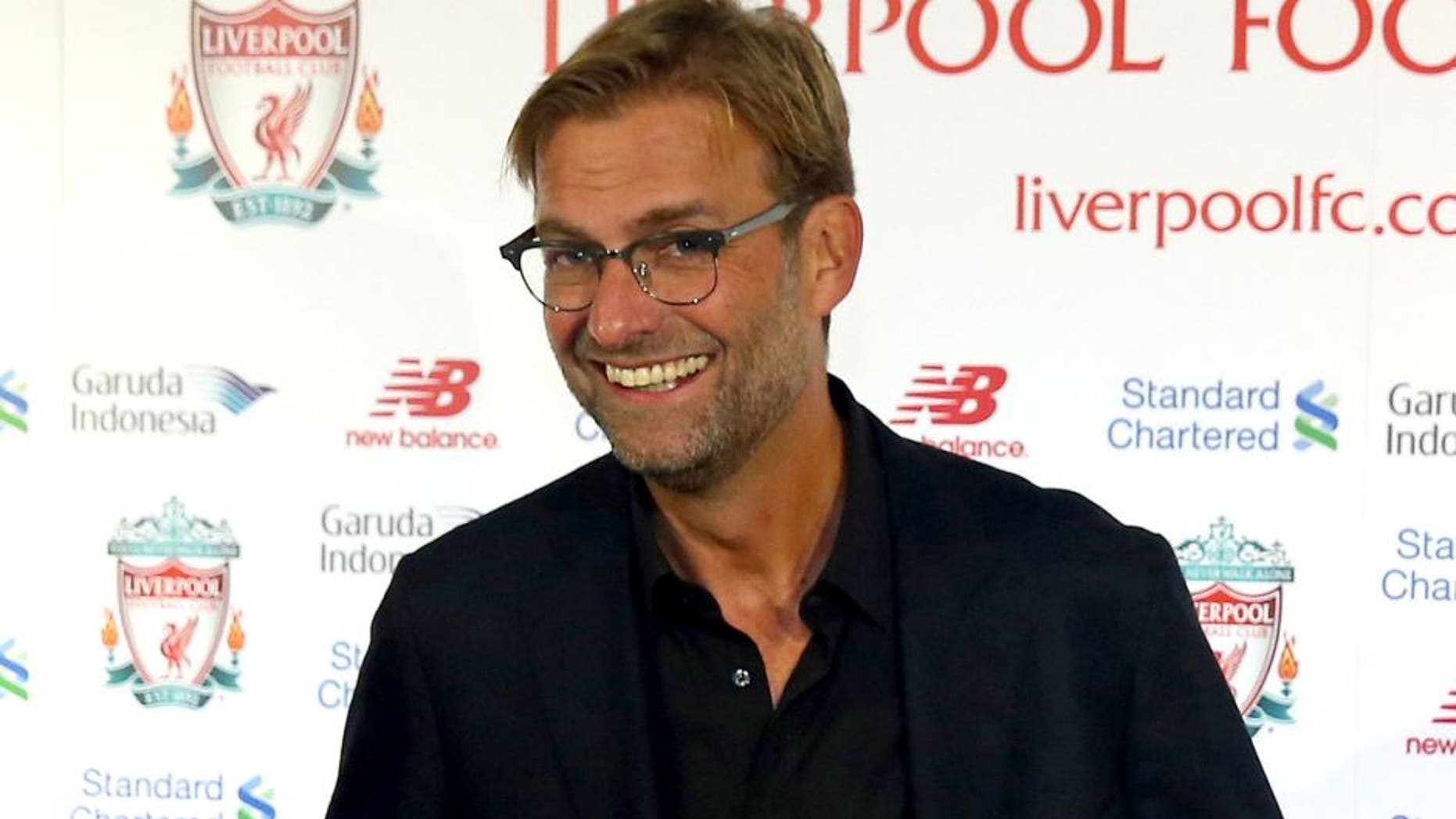LIVERPOOL, ENGLAND - OCTOBER 09: Jurgen Klopp arrives to be unveiled as the new manager of Liverpool FC at a press conference at Anfield on October 9, 2015 in Liverpool, England. (Photo by Alex Livesey/Getty Images)