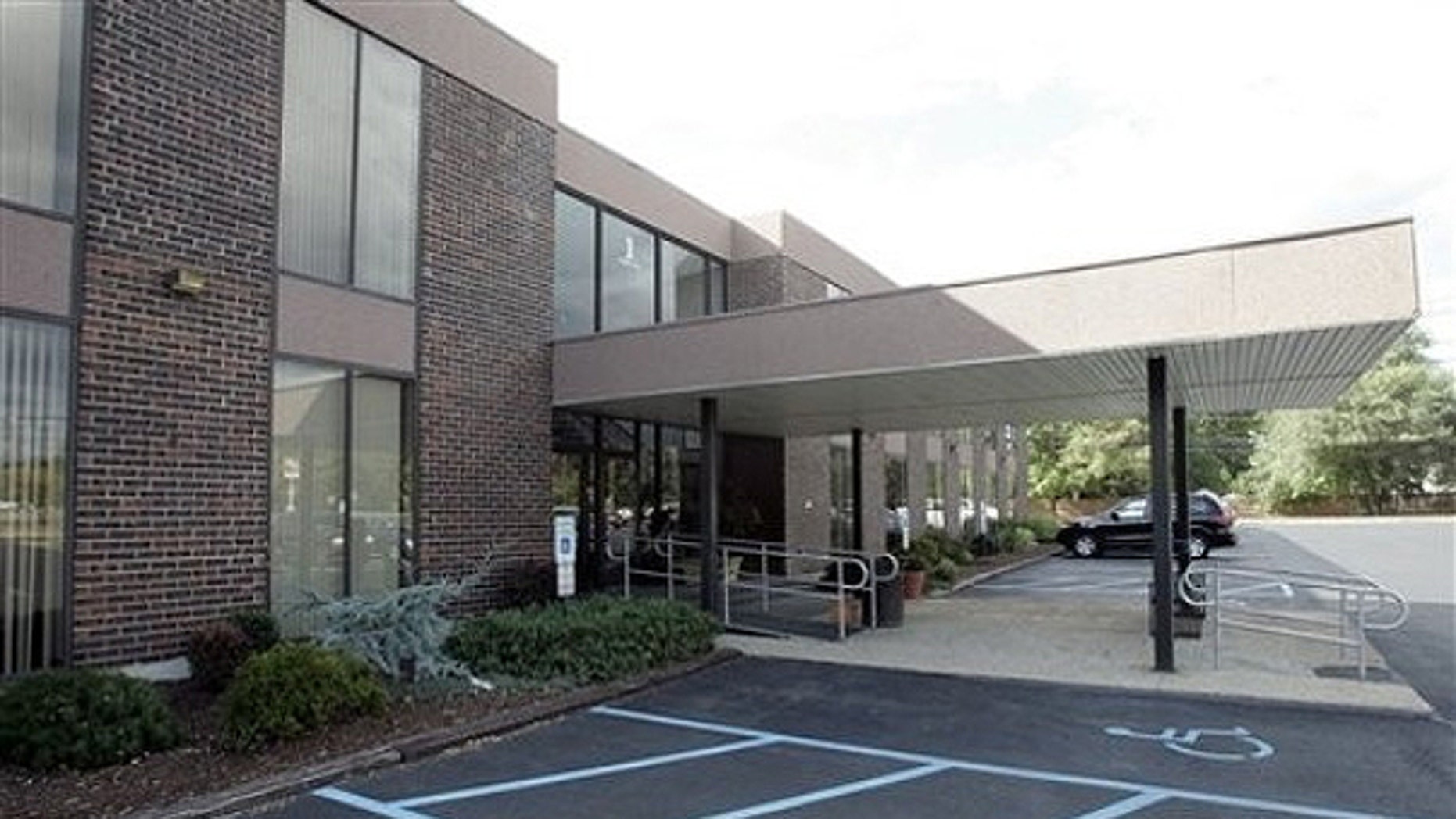 Sept. 9: The office of American Women's Services, owned by Dr. Steven Chase Brigham, is located in this building in Voorhees, N.J. Law enforcement and health officials in two states have accused Brigham of starting late-term abortions for patients in New Jersey, then leading them in a vehicle caravan to Maryland, where a colleague then completed the procedures.