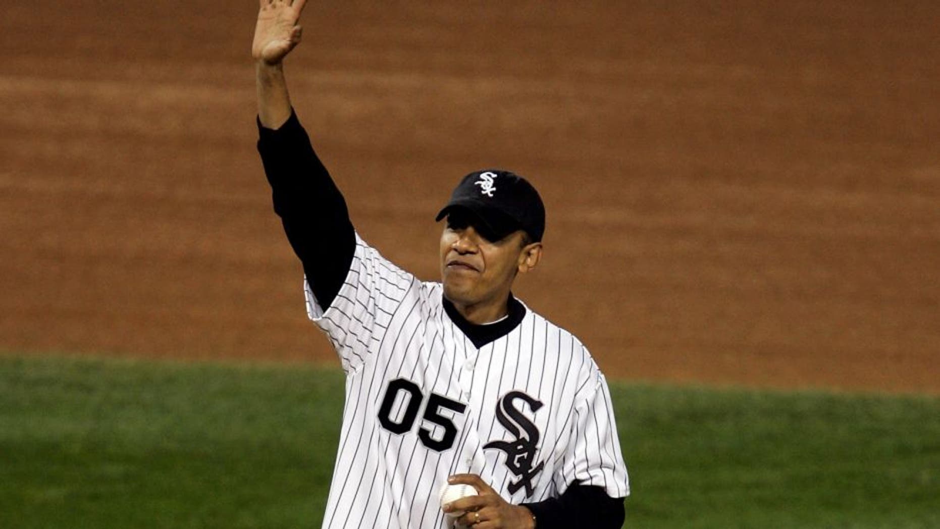 of Los Angeles Angels of Anaheim of the Chicago White Sox during Game Two of the American League Championship Series on October 12, 2005 at U.S. Cellular Field in Chicago, Illinois. The Angels lead the series 1-0.