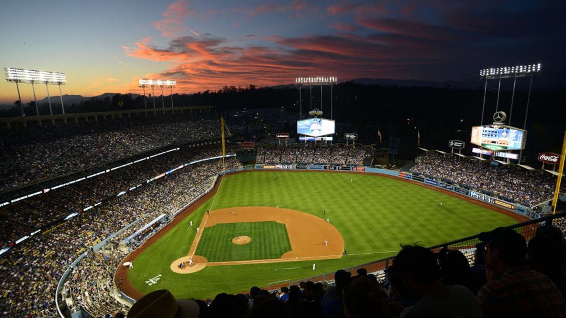 Jul 3, 2015: A general view of Dodger Stadium during a Los Angeles Dodgers game.