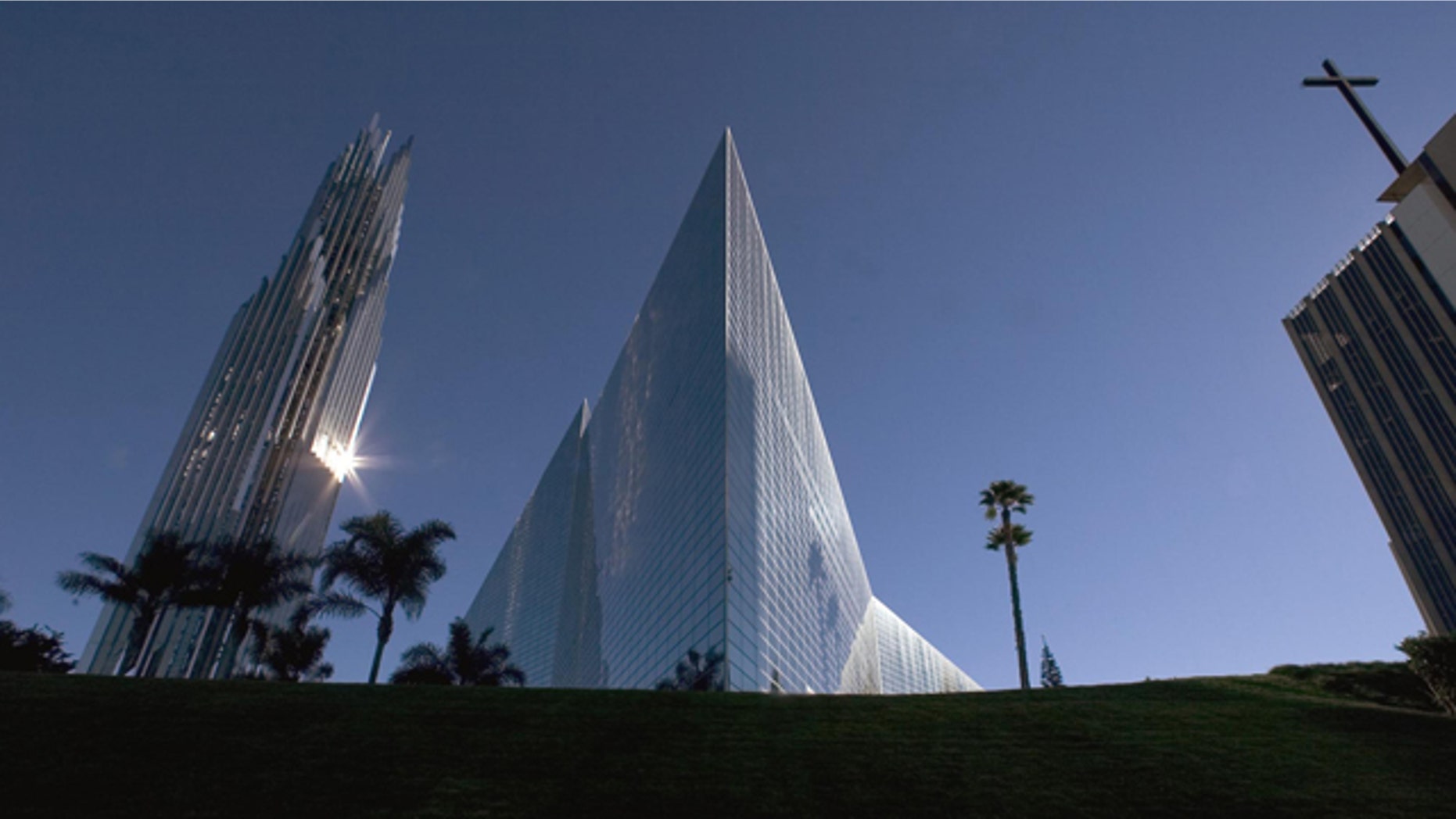 The Crystal Cathedral is seen on Dec. 17, 2004, in Garden Grove, Calif.
