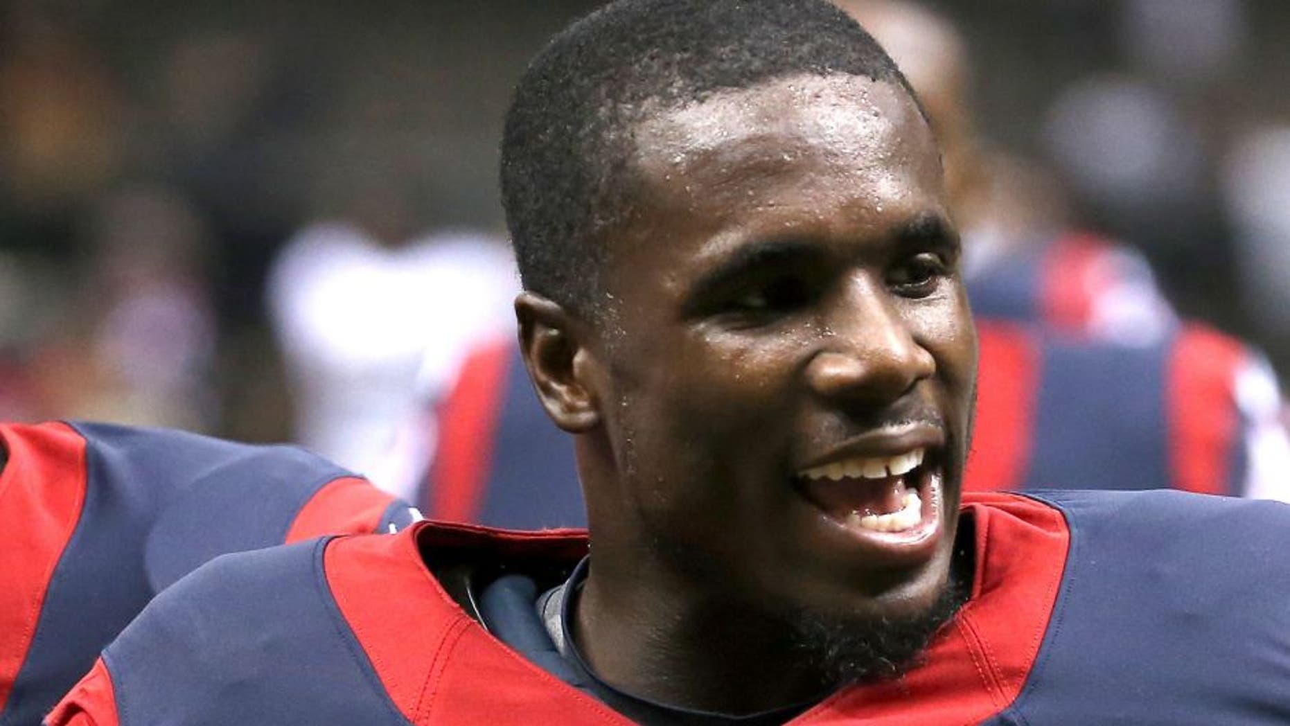 NEW ORLEANS, LA - AUGUST 30: Charles James #31 of the Houston Texans at the Mercedes-Benz Superdome on August 30, 2015 in New Orleans, Louisiana. (Photo by Chris Graythen/Getty Images)