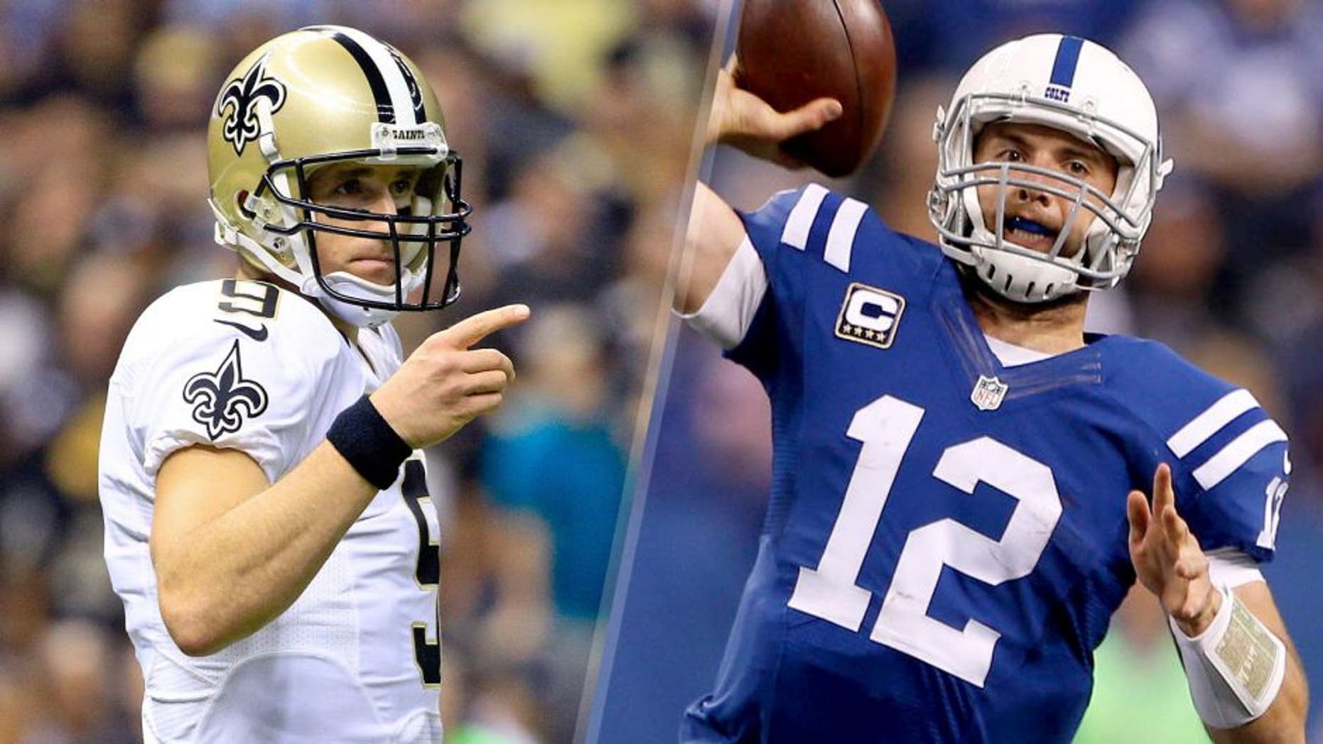 Oct 15, 2015; New Orleans, LA, USA; New Orleans Saints quarterback Drew Brees (9) against the Atlanta Falcons during the second quarter of a game at the Mercedes-Benz Superdome. Mandatory Credit: Derick E. Hingle-USA TODAY Sports Oct 15, 2015; New Orleans, LA, USA; New Orleans Saints quarterback Drew Brees (9) against the Atlanta Falcons during the second quarter of a game at the Mercedes-Benz Superdome. Mandatory Credit: Derick E. Hingle-USA TODAY Sports