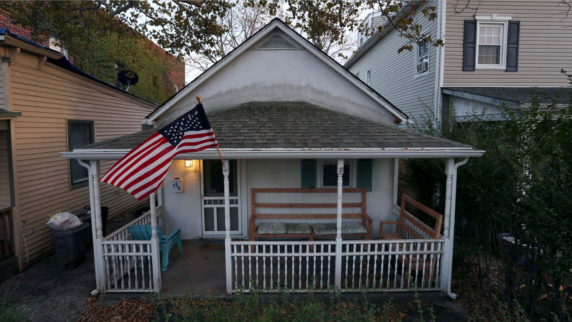 Oct. 18, 2015: The home where Bruce Springsteen has said he wrote the album "Born to Run" is seen in Long Branch, N.J.