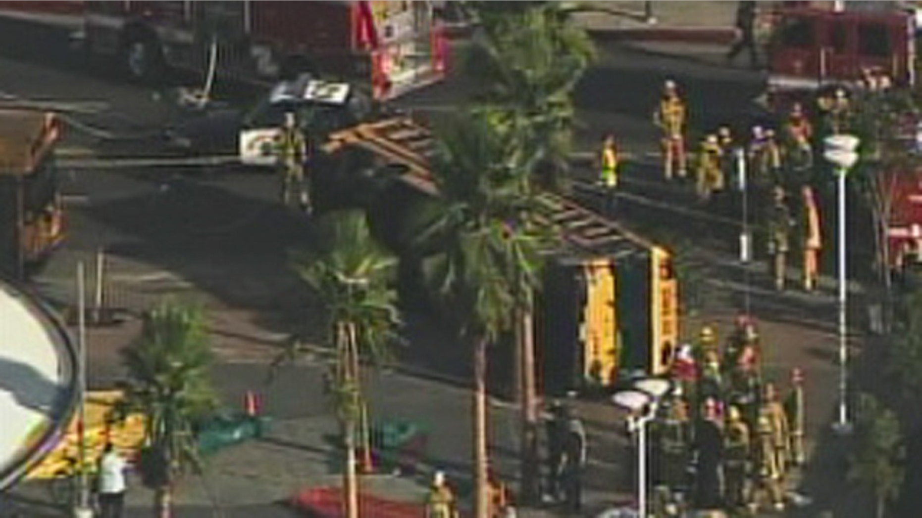 Oct. 25: One person was killed and at least 19 people were injured when a black BMW ran a red light and broadsided a school bus in Los Angeles.