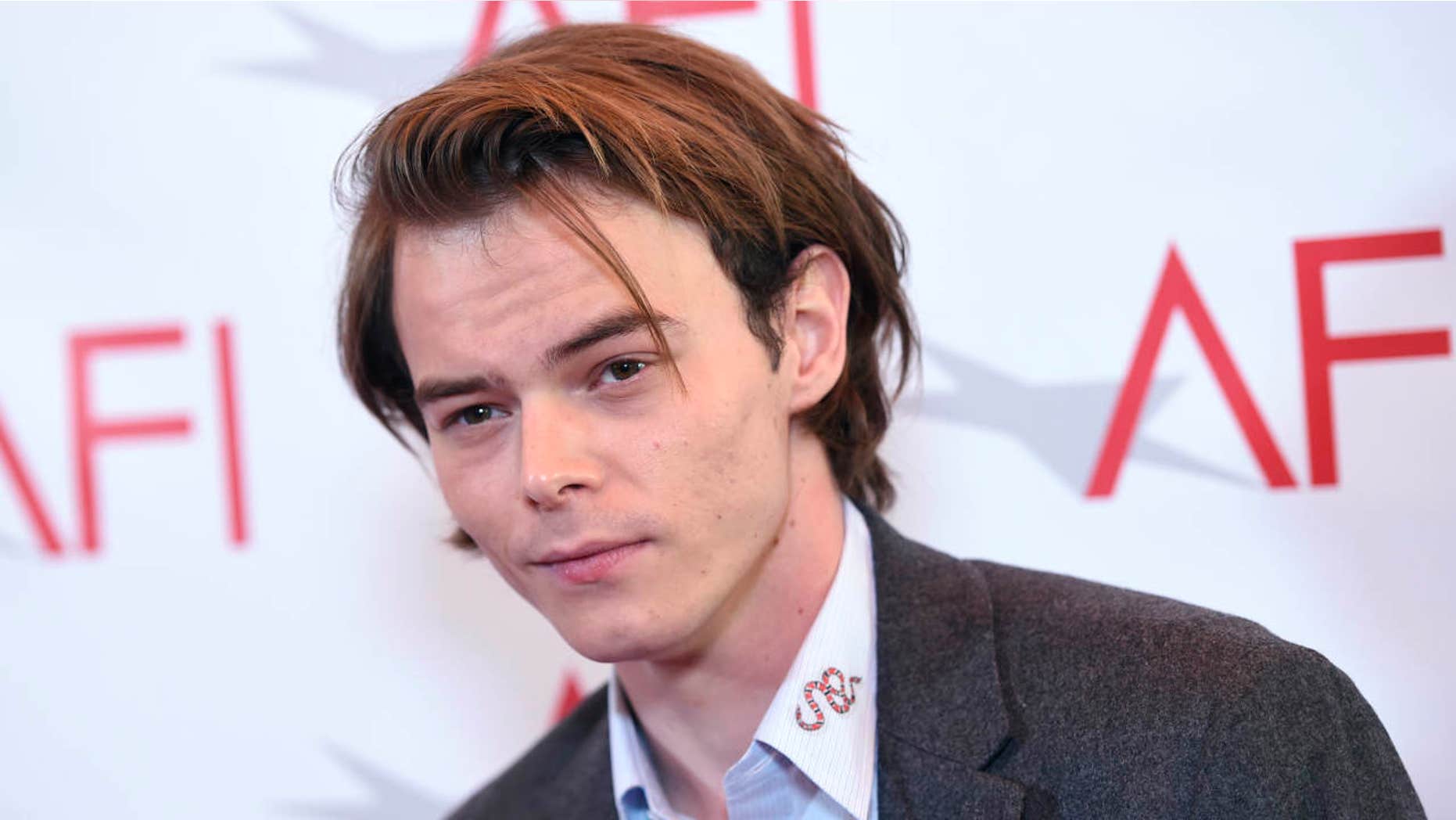 Jan. 6, 2017: Charlie Heaton arrives at the AFI Awards at the Four Seasons Hotel in Los Angeles.