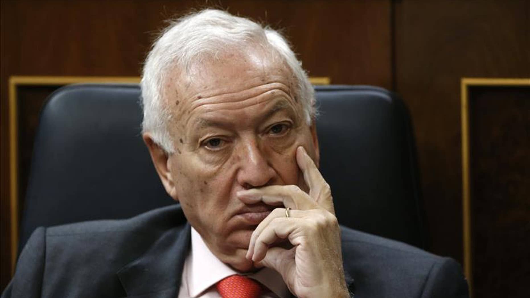 Foreign Minister Jose Manuel Garcia Margallo said the government has been in talks with the U.S. in the hope of getting Cuba to extradite Jose Angel Urtiaga and Jose Ignacio Etxarte to Spain.