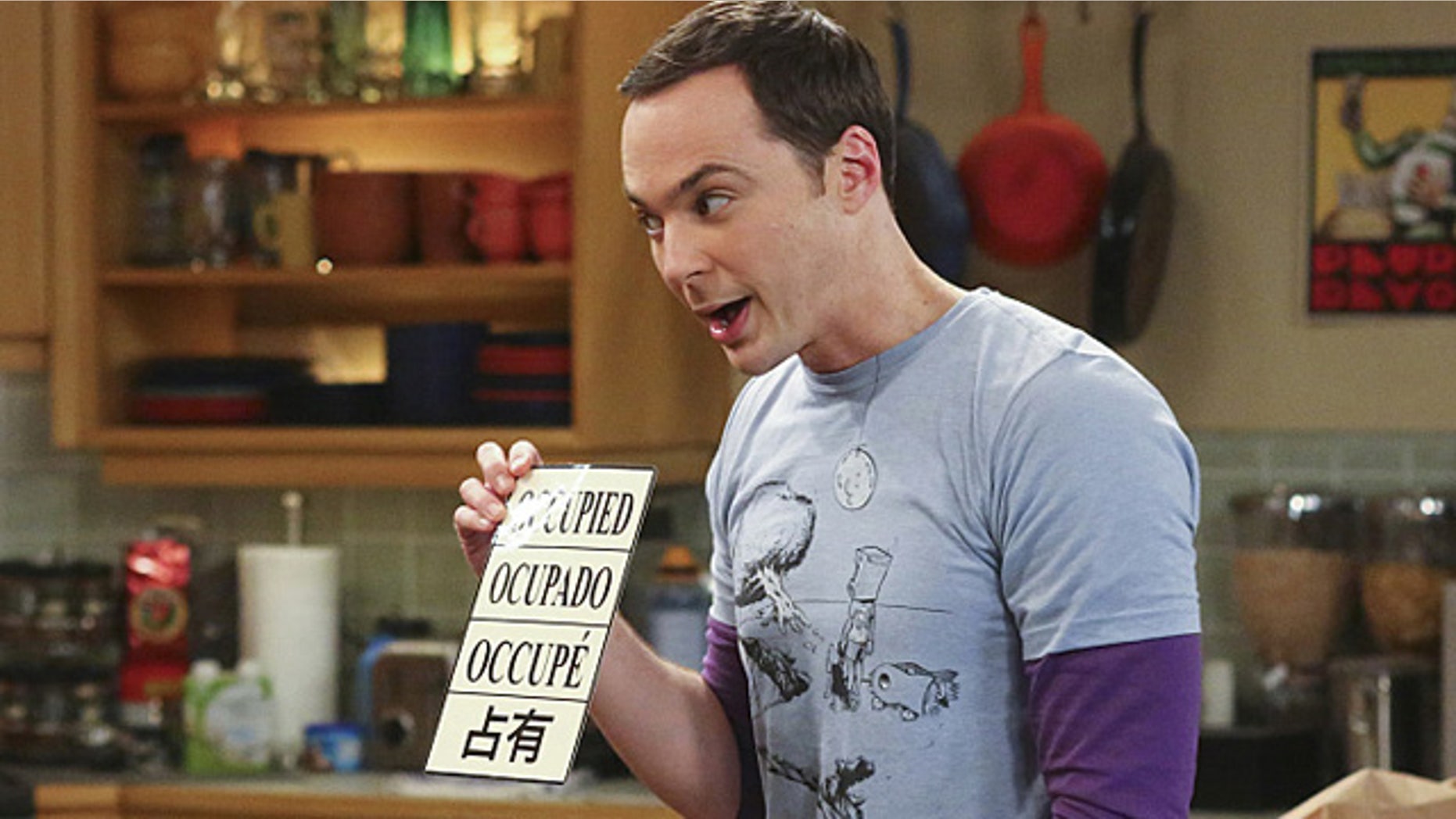Sheldon Cooper (Jim Parsons) on 'The Big Bang Theory' (Michael Ansell/Warner Bros. Entertainment Inc.)