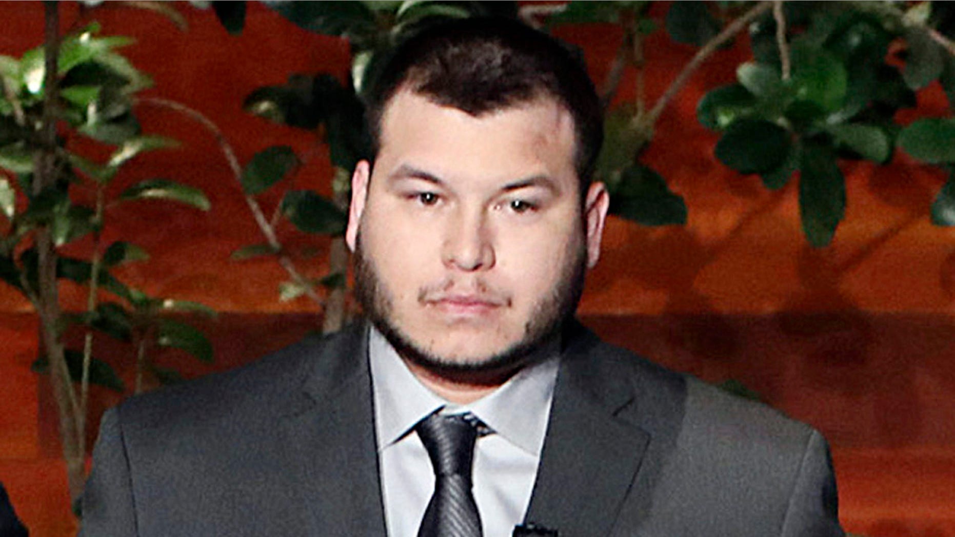 Jesus Campos at a taping of "The Ellen DeGeneres Show" at the Warner Bros. lot in Burbank, Calif.