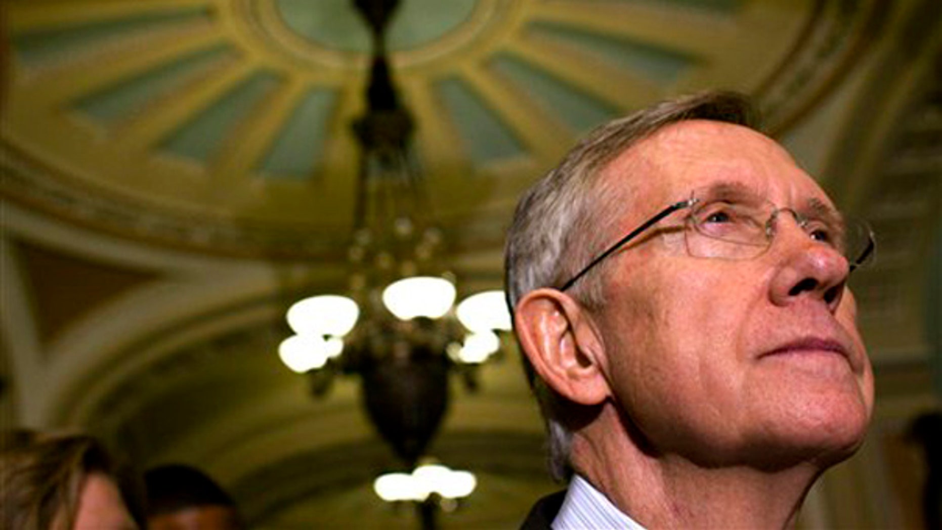 Senate Majority Leader Harry Reid is seen on Capitol Hill in Washington Nov. 3. (AP)