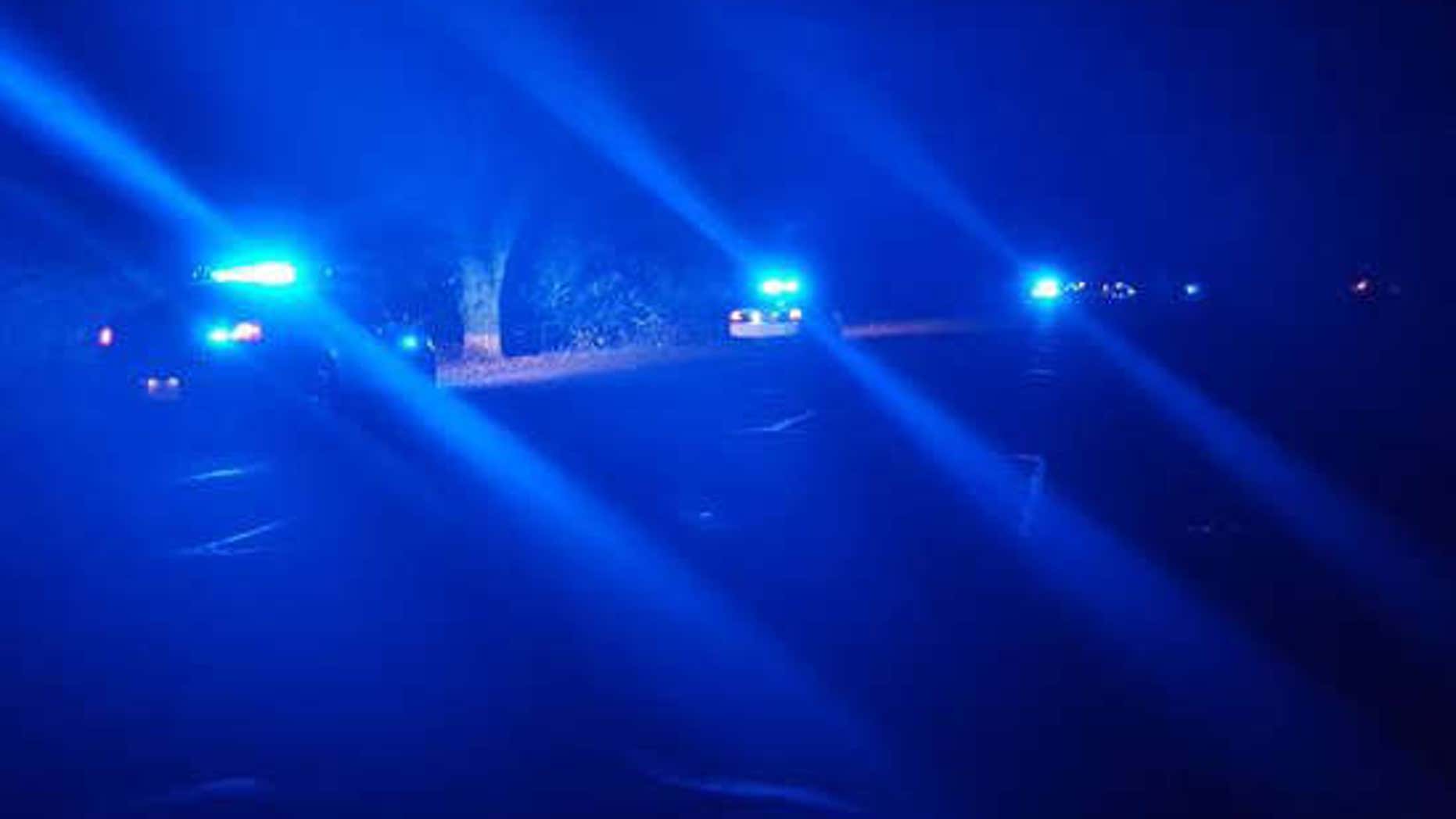 Scene of shooting in Byron, Ga.