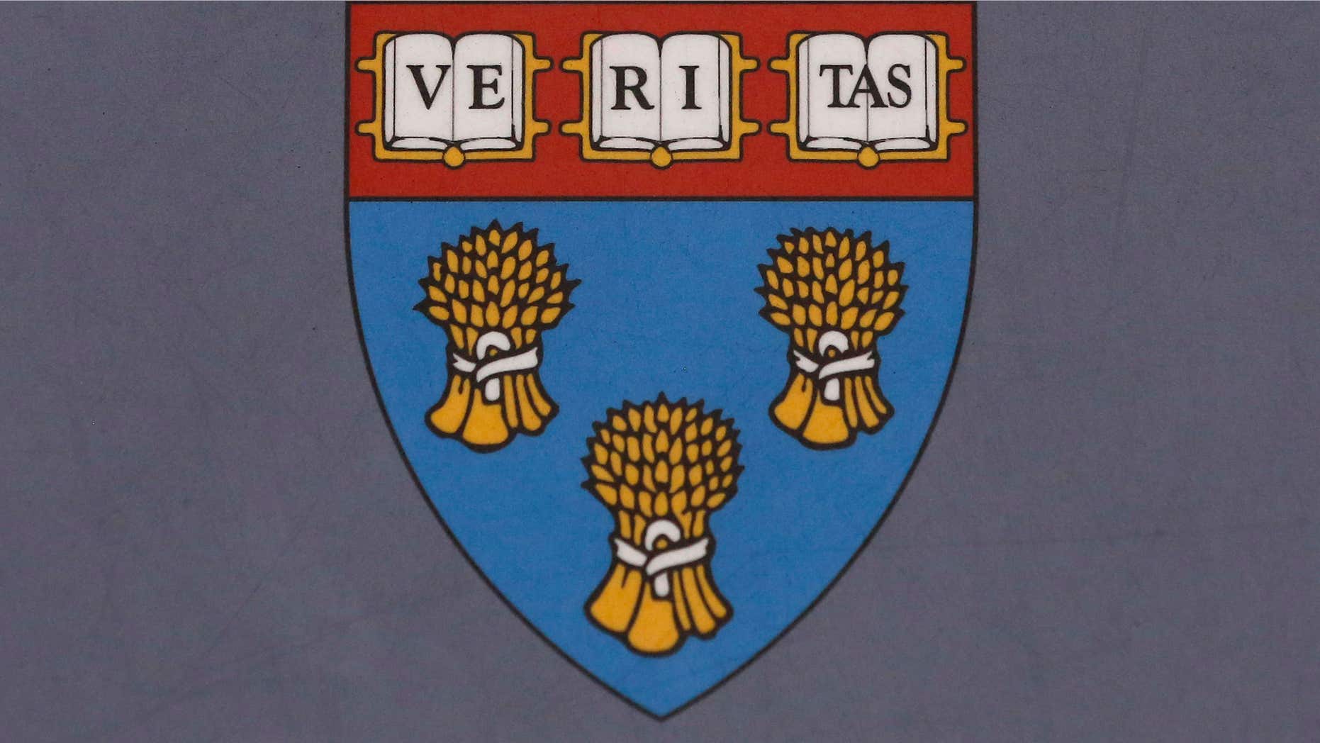 nov. 10, 2015: The Harvard Law School seal is attached to a sign on the Harvard University campus in Cambridge, Mass.