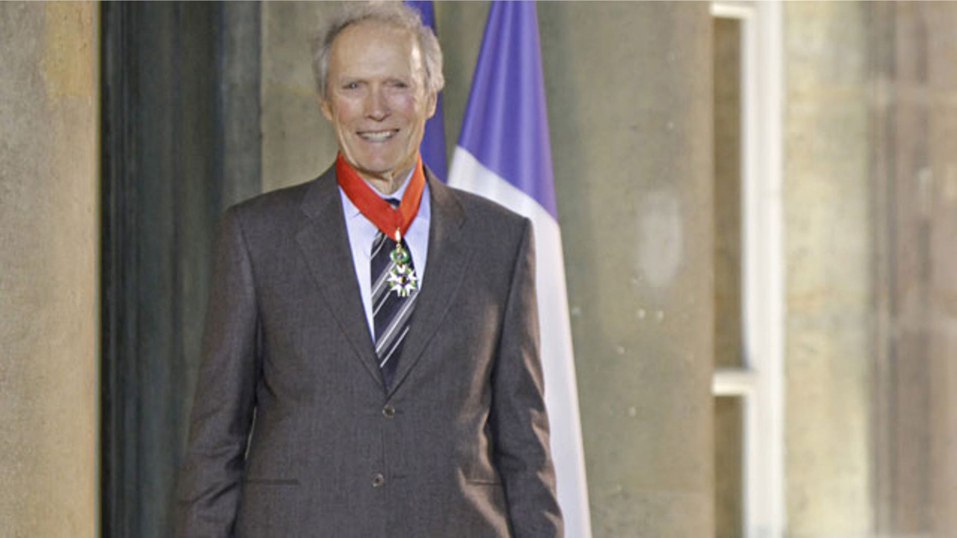Nov. 13: U.S. actor and director Clint Eastwood is seen after being awarded the "Commandeur de la Legion d'Honneur" (Commander of the Legion of Honor), at the Elysee Palace, in Paris.