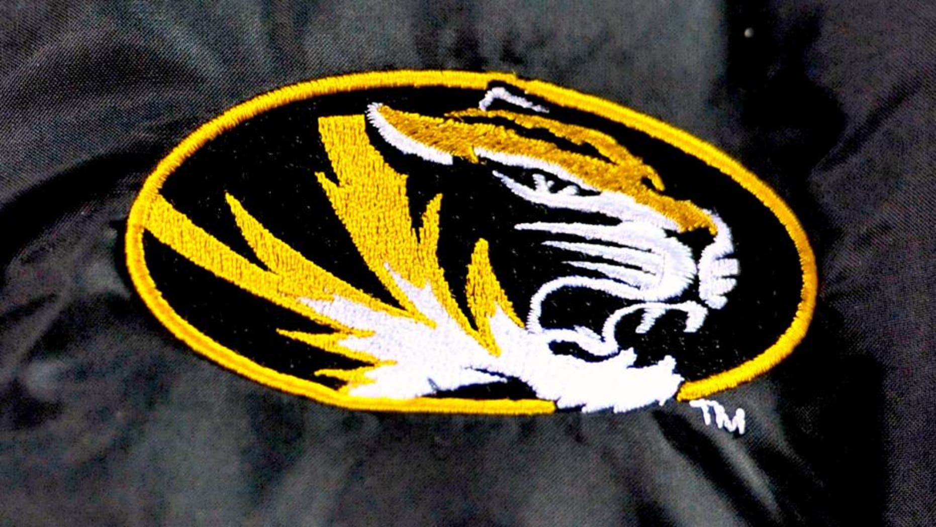 Nov 22, 2014; Knoxville, TN, USA; Missouri Tigers logo during the second half against the Tennessee Volunteers at Neyland Stadium. Missouri won 29-21. Mandatory Credit: Jim Brown-USA TODAY Sports