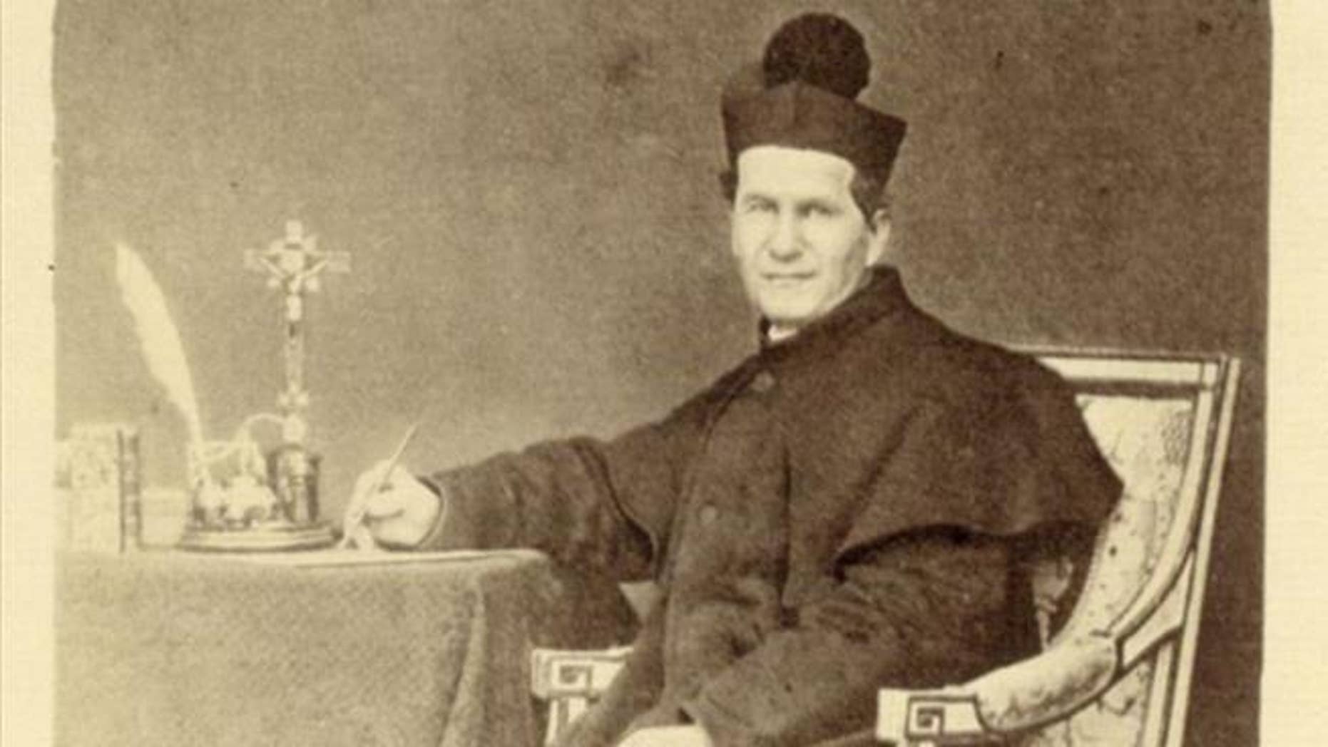 The relic of St. John Bosco, pictured here, was stolen from a church in Castelnuovo, Italy.