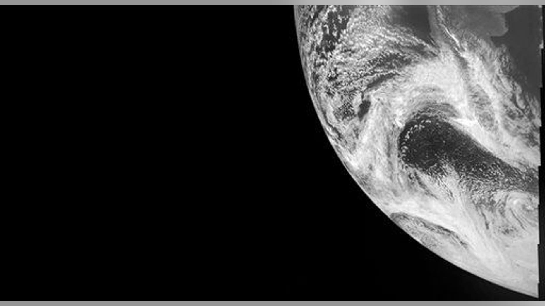 This image provided by NASA shows the southernmost tip of South America and a little bit of the Antarctic, taken from the Juno spacecraft during a flyby of Earth, Wednesday Oct. 9, 2013.