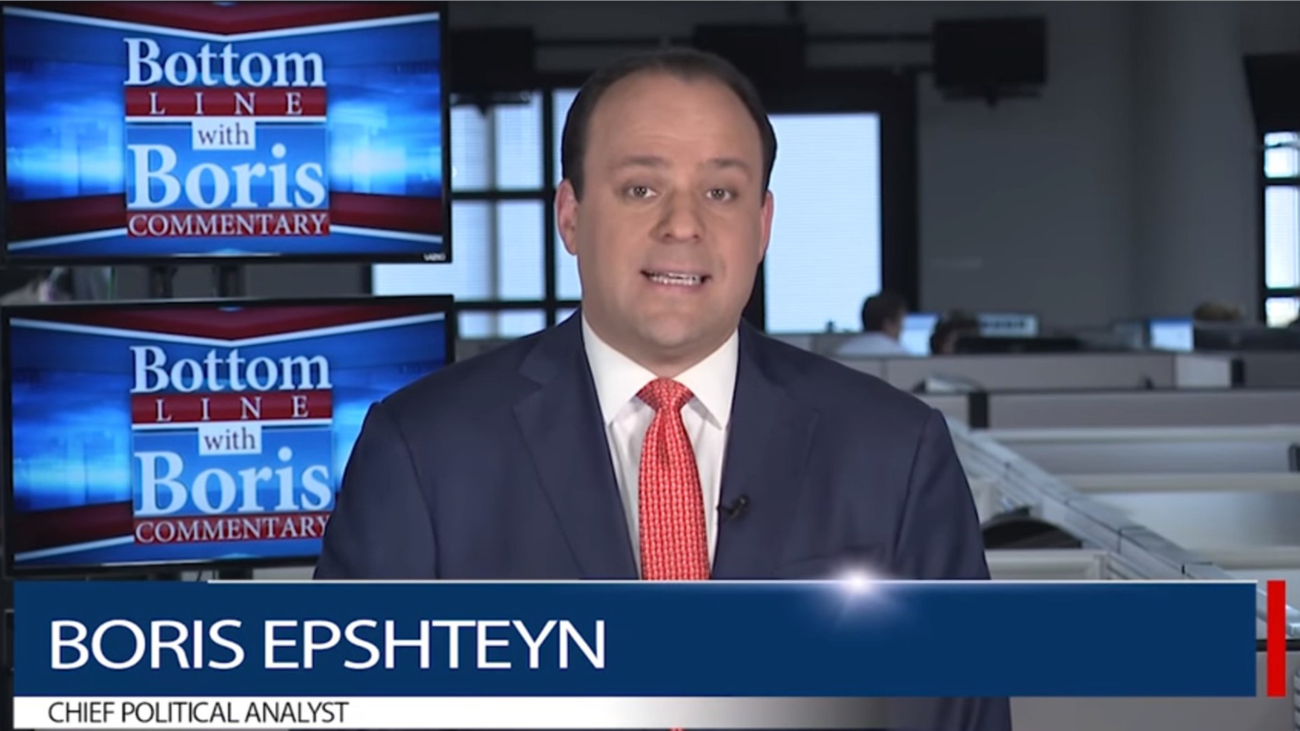 Boris Epshteyn defended himself against critics who say his experience in the White House and with the Trump campaign “disqualifies” him from giving the news.