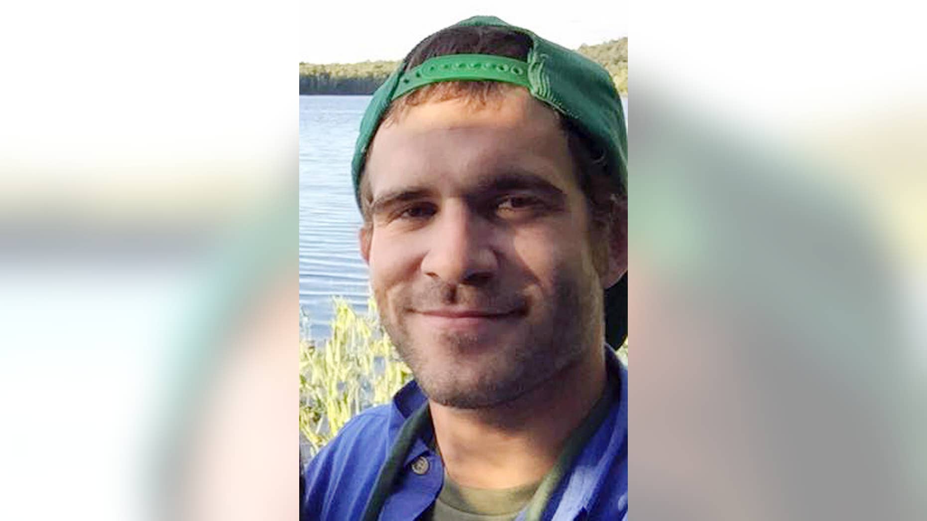 This July 2015 photo provided by Jessica Beebe shows a selfie made by her brother Justin Beebe in the Adirondack Mountains in N.Y. Forest Service spokeswoman Ronda Bishop said Monday, Aug. 15, 2016, that Beebe, a firefighter from Bellows Falls, Vt., was killed while battling a wildfire near Great Basin National Park, about 200 miles northeast of Las Vegas near the Nevada-Utah line. He was 26. (Justin Beebe via AP)