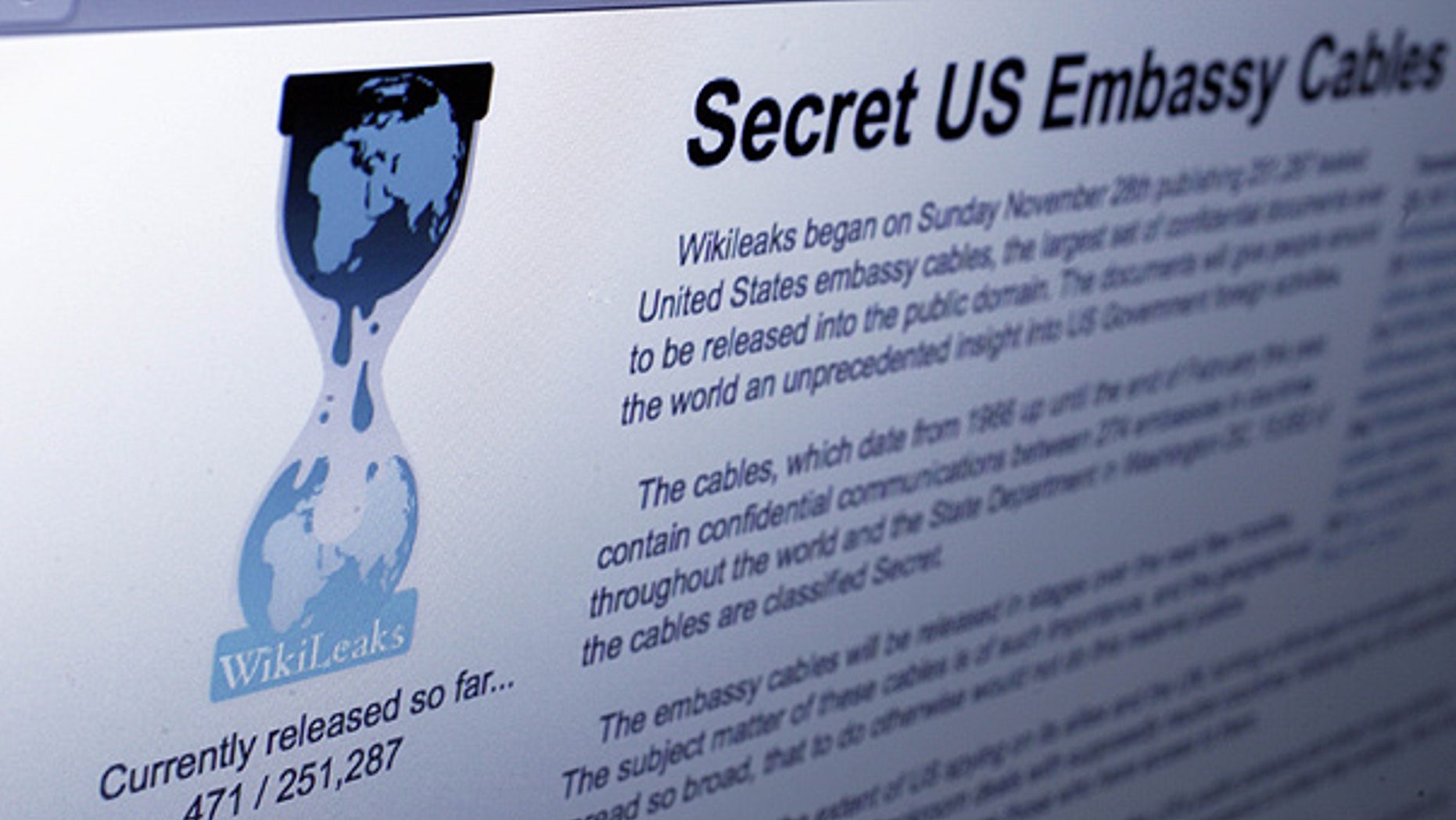 WikiLeaks.org was taken offline by its domain name provider on Dec. 3 after becoming the target of 'mulitple' attacks.