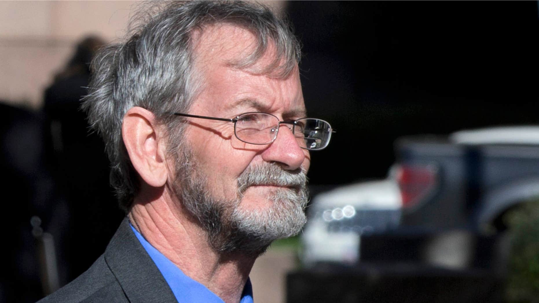 Nov. 20, 2015: Douglas Hughes, who flew a gyrocopter through the National Mall before landing on Capitol, arrives for a plea hearing at the federal courthouse in Washington.