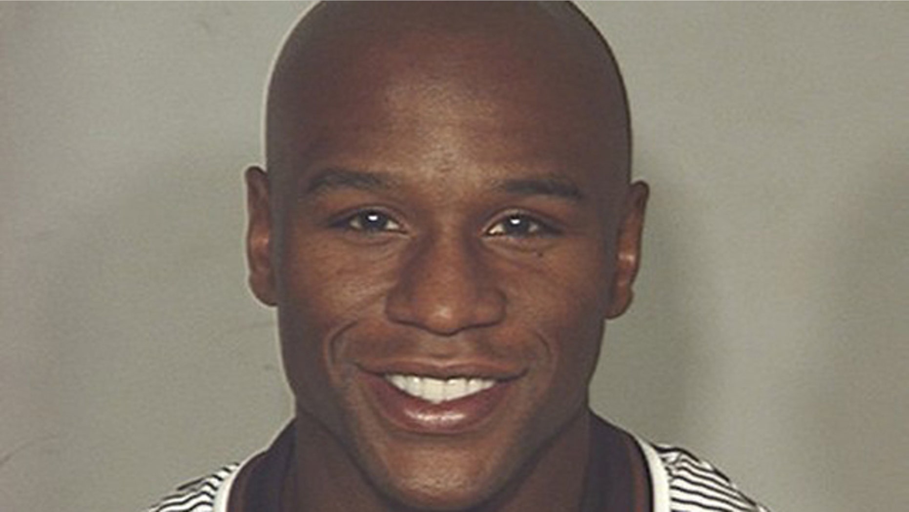 Sept. 10: Boxer Floyd Mayweather Jr. is shown in this mug shot released by the Las Vegas Metropolitan Police Department.