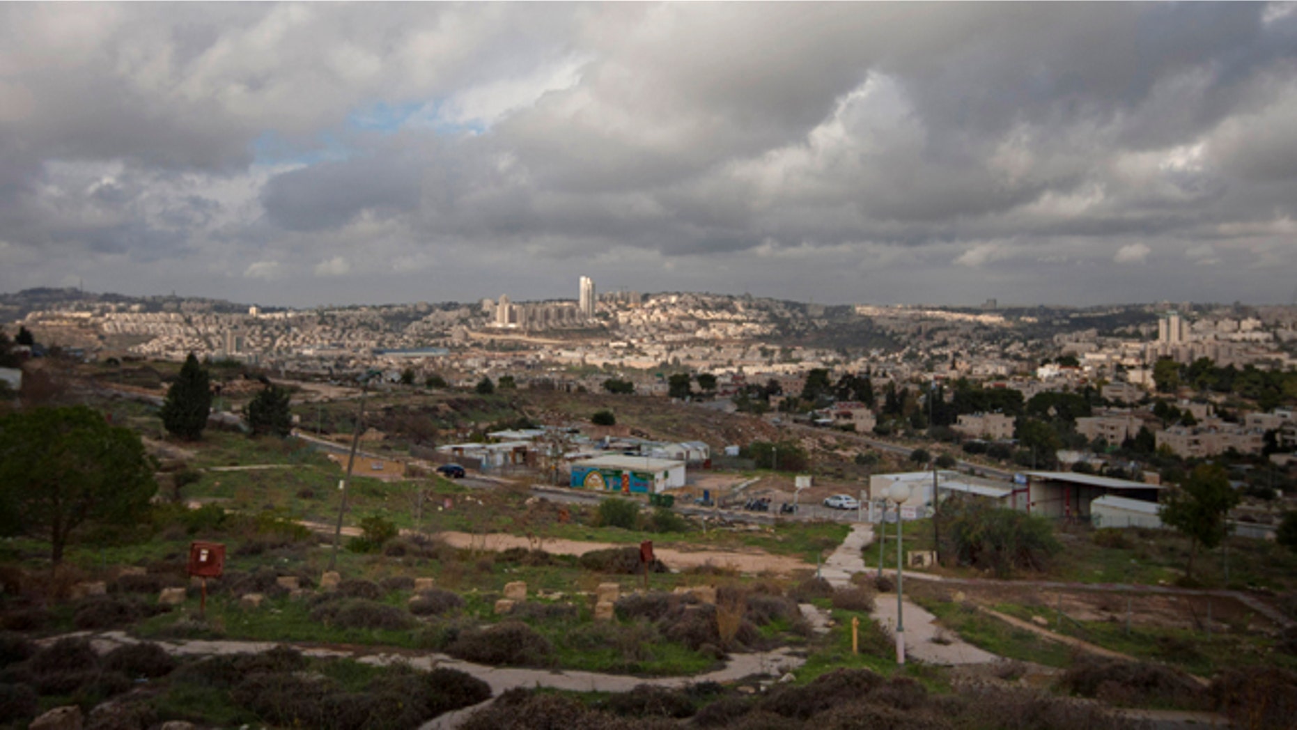 Dec. 5, 2012: General view of Givat Hamatos area in east Jerusalem.