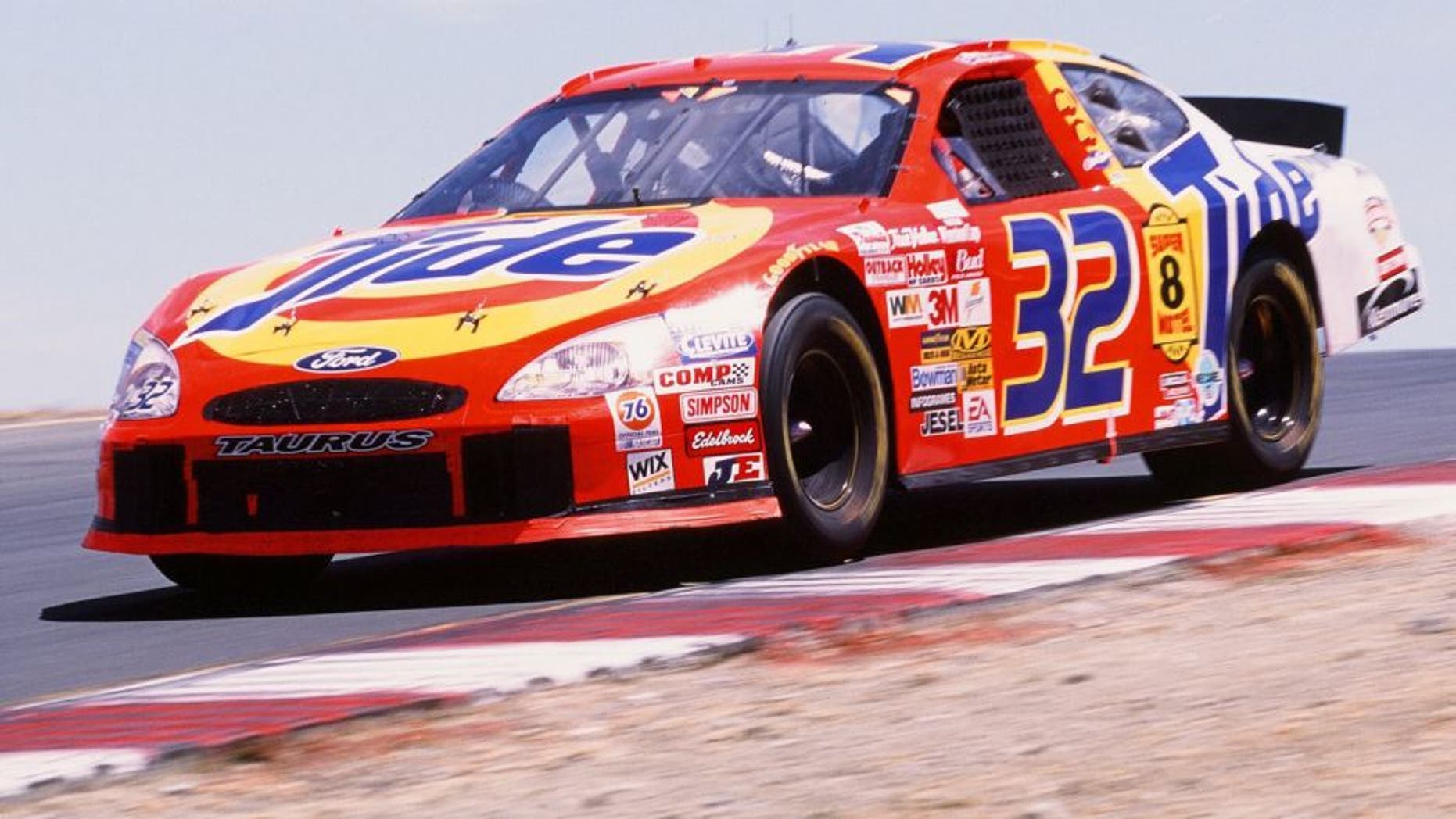 USA - JUNE 23: Ricky Craven drives during the Dodge SaveMart 350 on June 23, 2002. (Photo by Sporting News via Getty Images)