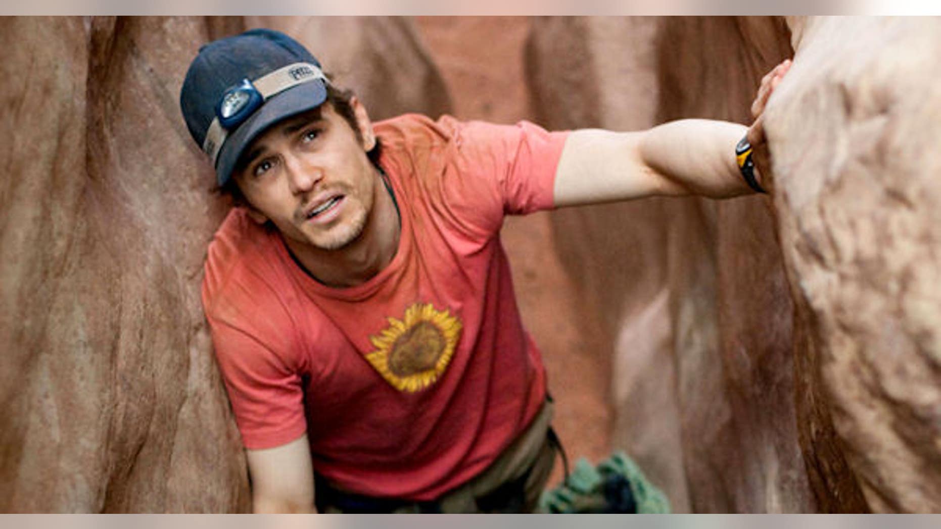 In this publicity image, James Franco is shown in a scene from "127 Hours," a film which earned him an Oscar nod. The actor will pursue a PhD from the University of Houston.