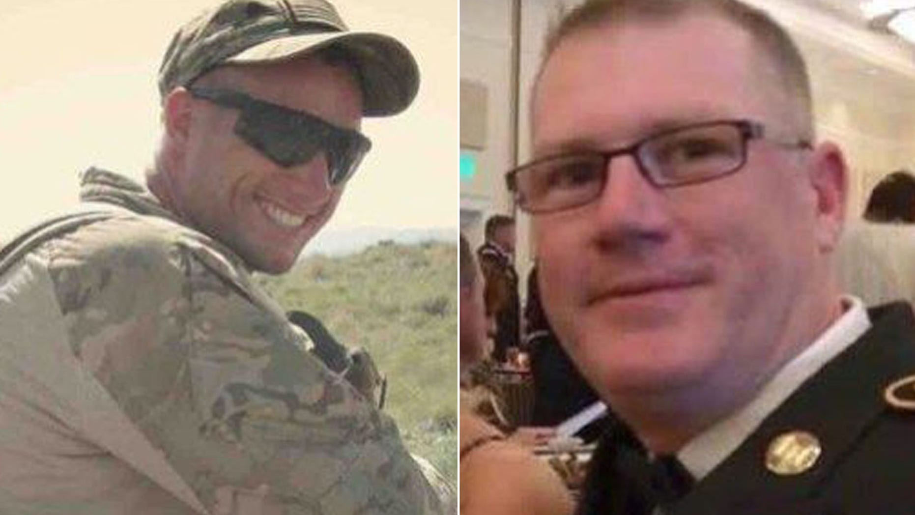 Jonathan Prins, left, and Charles Allen Judge, Jr., right.