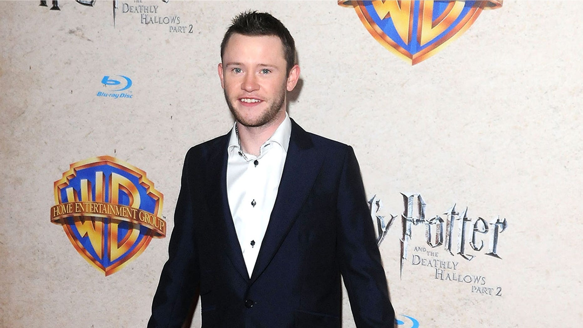 ORLANDO, FL - NOVEMBER 12: Actor Devon Murray arrives at the Harry Potter and the Deathly Hallows: Part 2 Celebration at Universal Orlando on November 12, 2011 in Orlando, Florida. (Photo by Gerardo Mora/Getty Images)