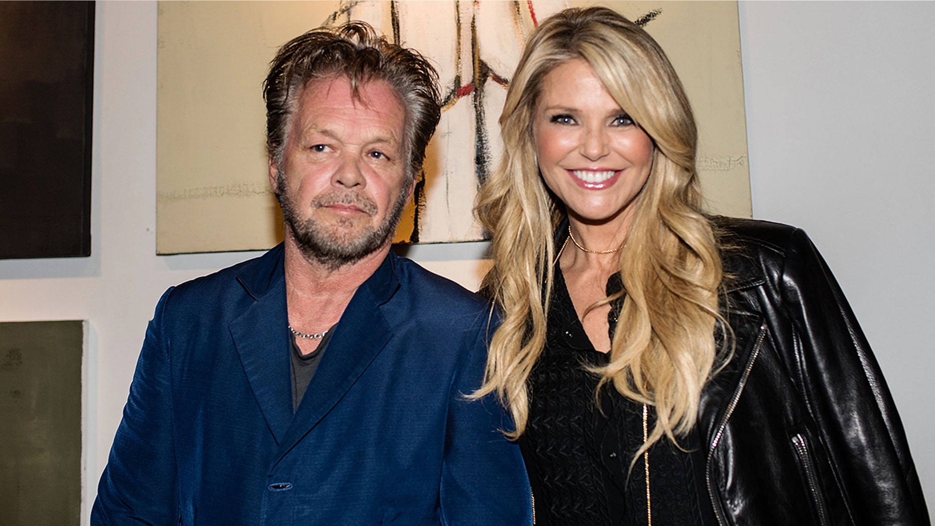 John Mellencamp (left) and former flame Christie Brinkley.