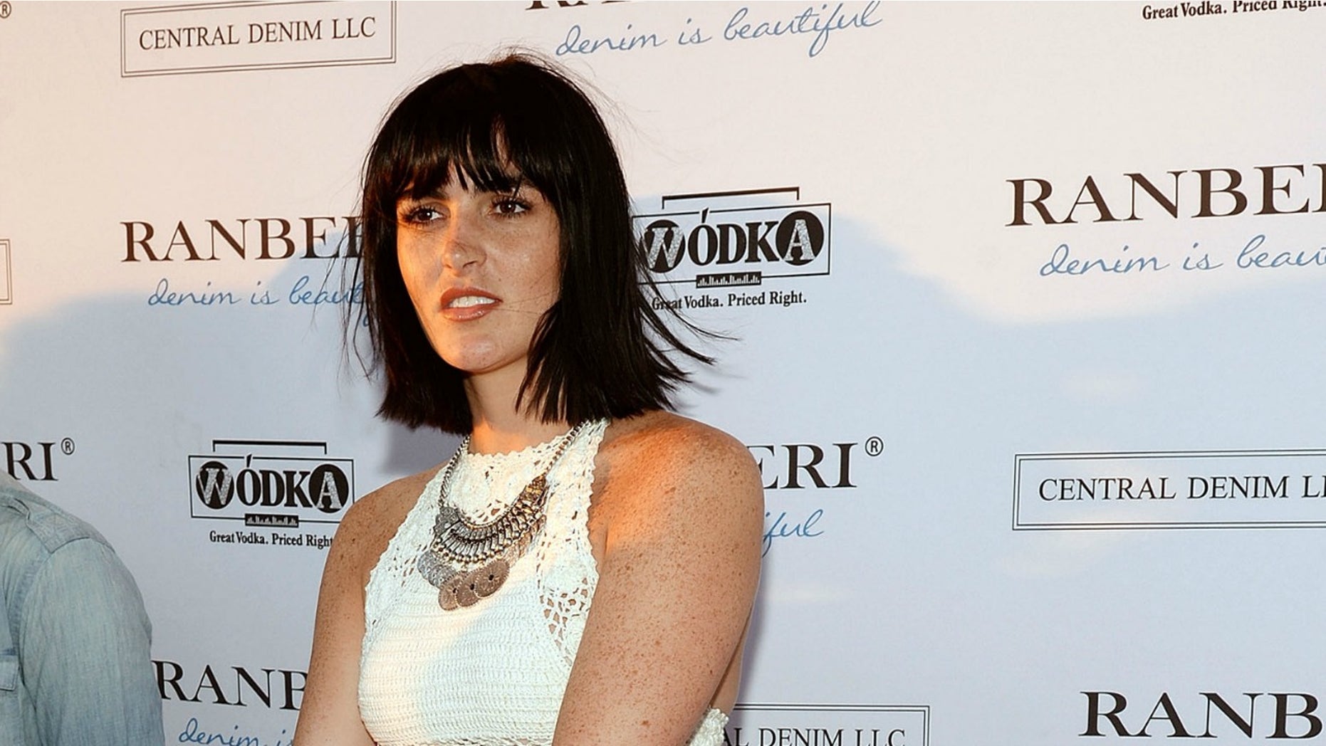 Aliana Lohan attends the Ranbeeri Denim Launch Party at The James Hotel on August 4, 2015 in New York City.