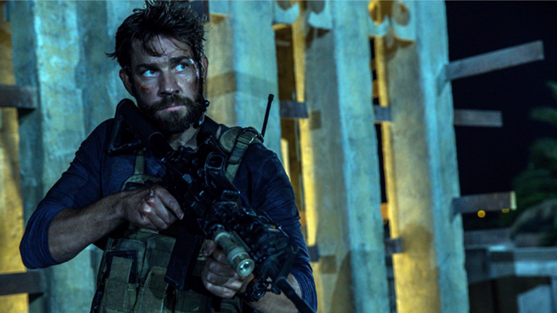 A scene from '13 Hours: The Secret Soldiers of Benghazi.' The Academy has revoked the sound mixer's Oscar nomination from the film.