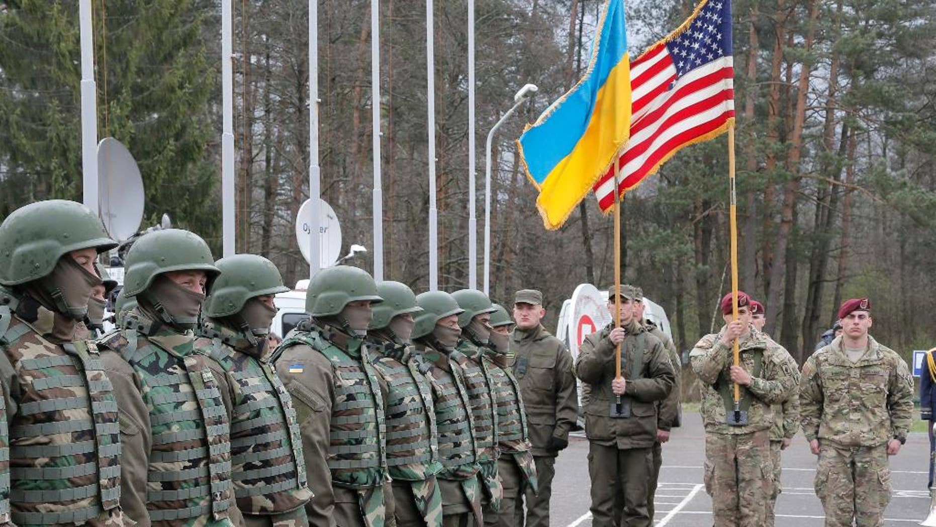 US Ukraine Kick Off Joint Military Exercises In Defiance Of   13407f02 Ukraine US 1 