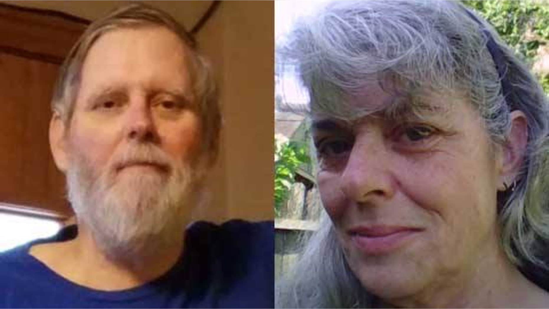Investigators said Ellis Vogt, left, disappeared with an unidentified woman on Saturday.