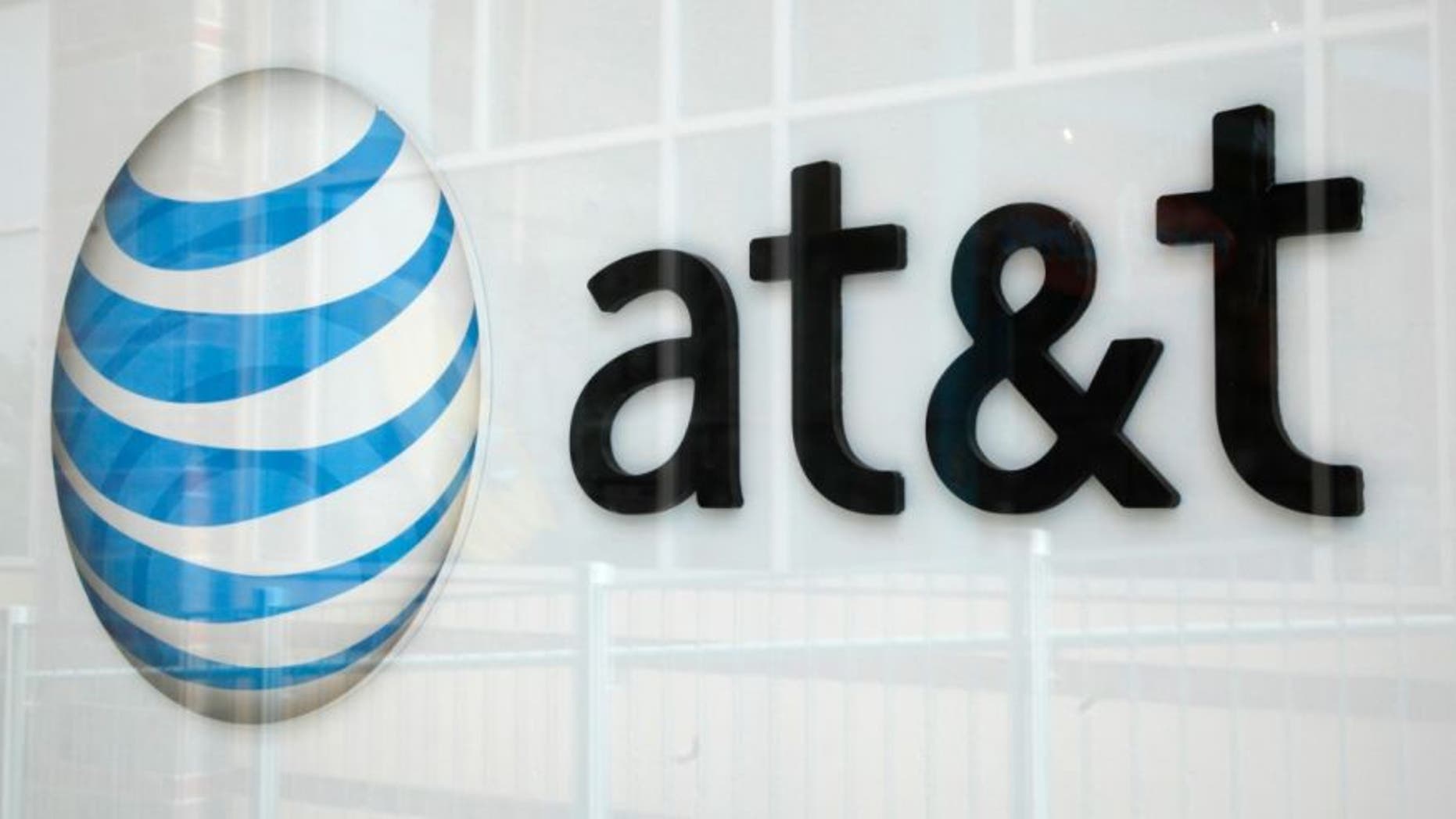 File photo: A view shows the AT&T store sign in Broomfield, Colorado April 20, 2011.