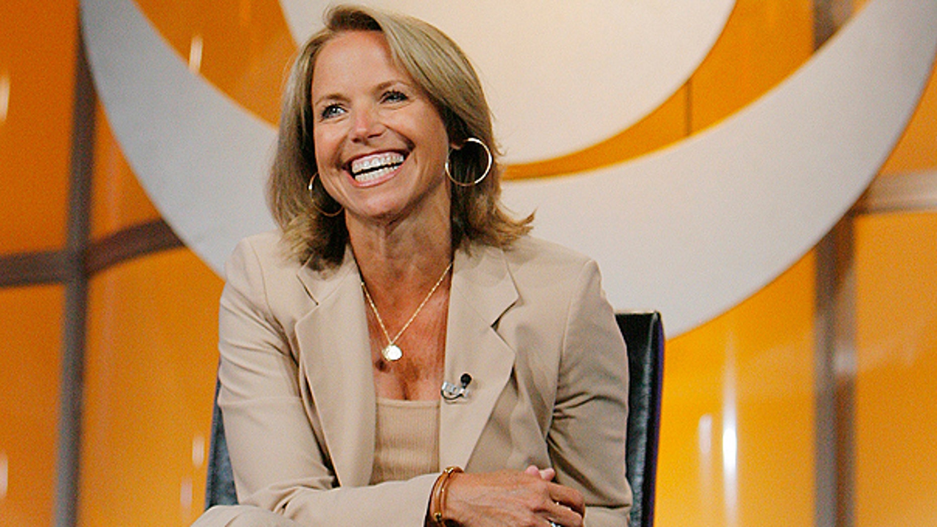 In this July 16, 2006 file photo, Katie Couric, CBS News anchor and correspondent, answers questions about her upcoming season anchoring 'CBS Evening News with Katie Couric' during a news conference in Pasadena, Calif.