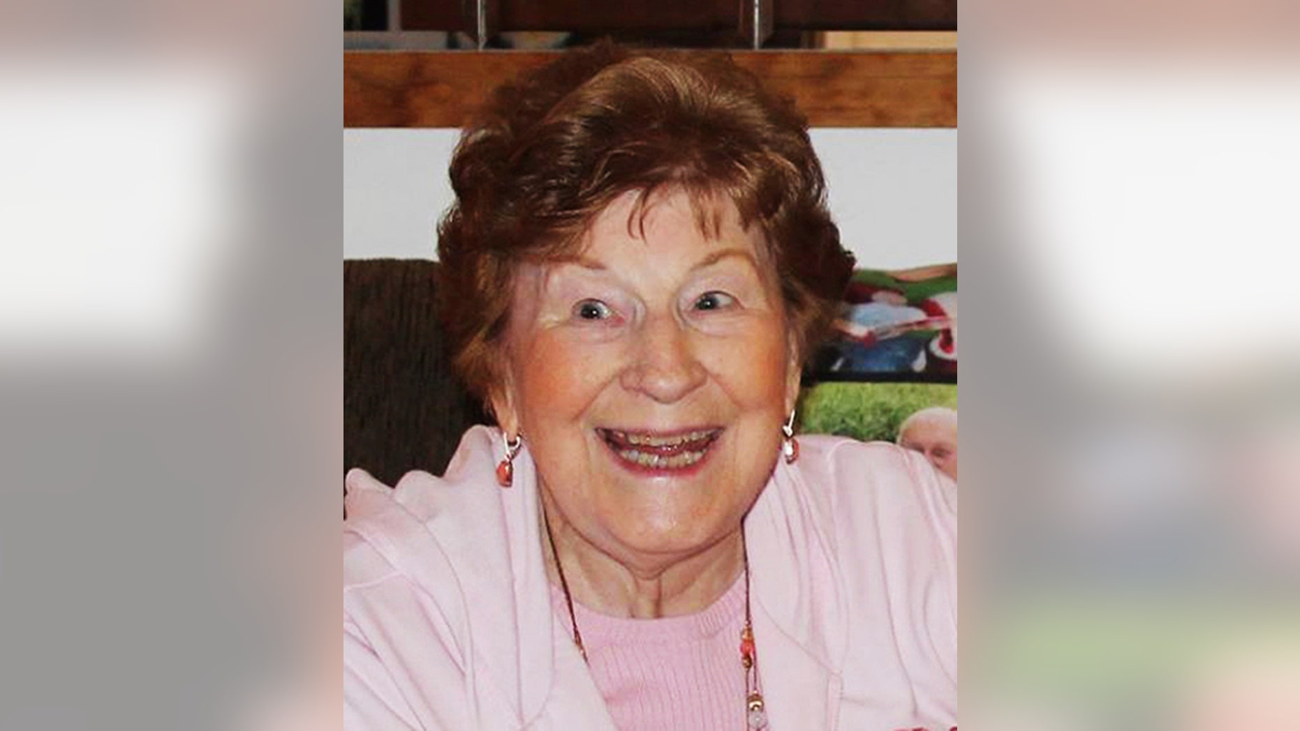 This undated photo provided by Cat Doyle at the Catholic Church of the Transfiguration shows Olga Woltering of Marietta, Ga. The devout Catholic woman who lived in Georgia was among those killed in the Fort Lauderdale, Fla., airport shooting on Friday, Jan. 6, 2017. That's according to her church, which confirmed the death of Olga Woltering in a statement on its website Saturday, the day after the attack. The Catholic Church of the Transfiguration said the native English woman who had long lived in the Atlanta suburb of Marietta "was so charming, calling everybody 'Lovey' or 'Love' in her unmistakable British accent." (Tim Woltering/Cat Doyle of Catholic Church of the Transfiguration via AP)