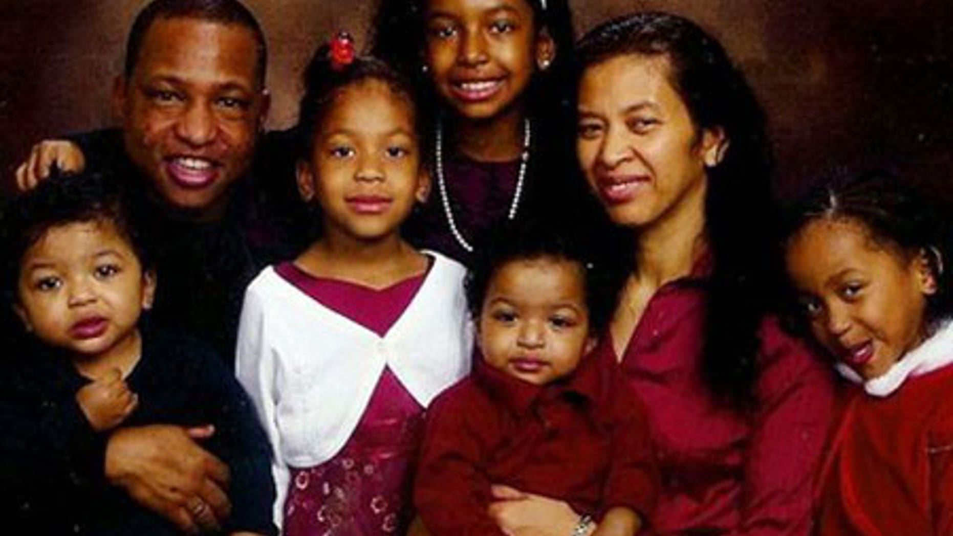 Ervin Antonio Lupoe, his wife Ana and their five children.