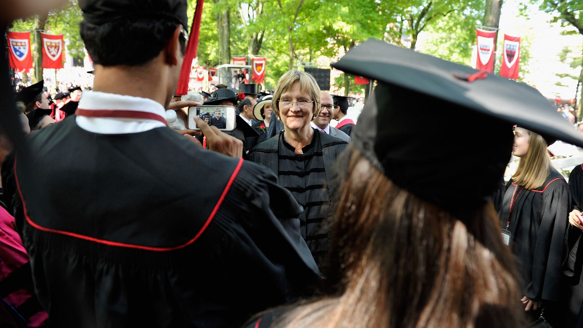 CAMBRIDGE, MA - MAY 30: General atmosphere at 2013 Harvard University 362nd Commencement Exercises at Harvard University on May 30, 2013 in Cambridge, Massachusetts. (Photo by Paul Marotta/Getty Images)