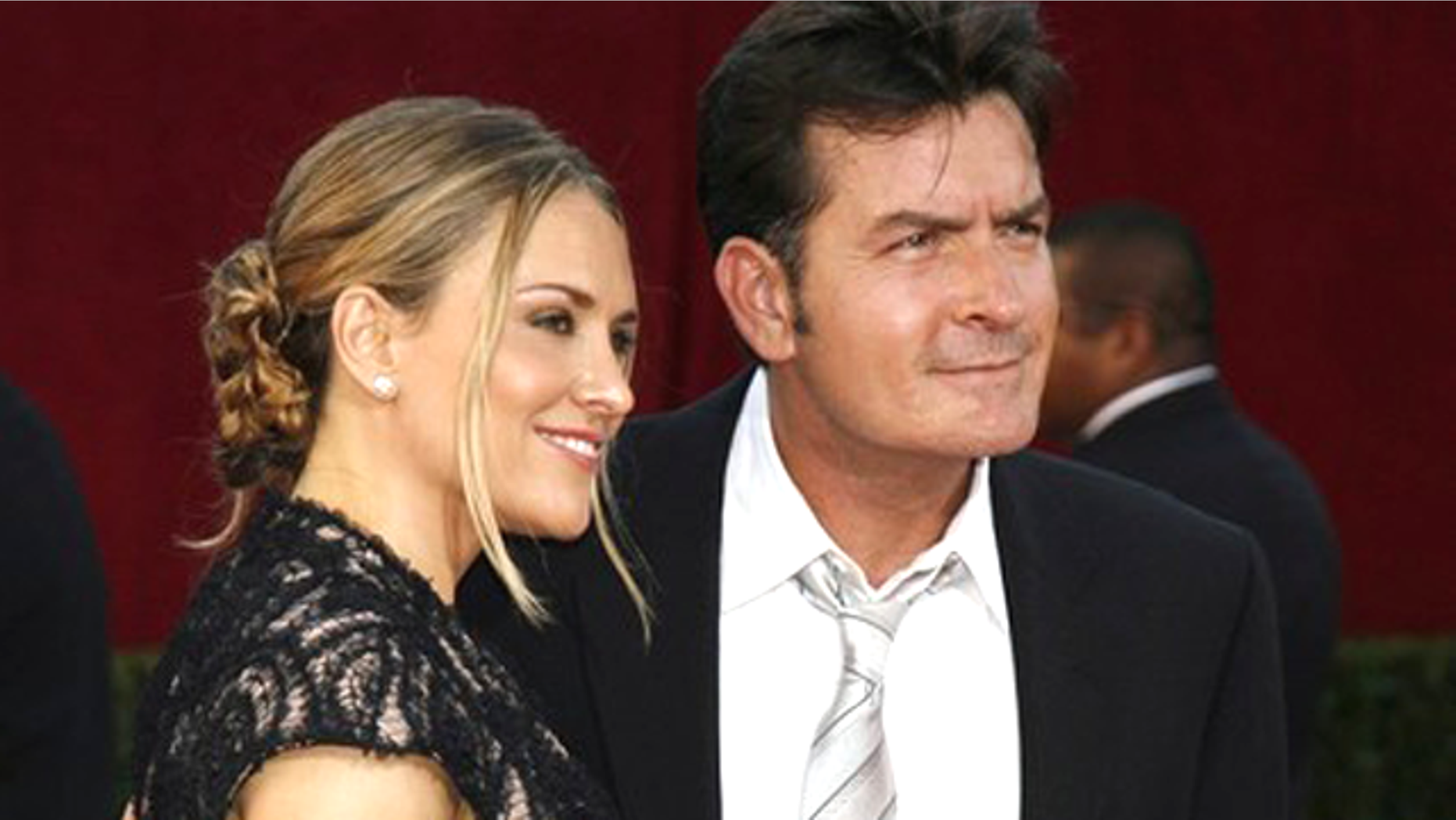 Charlie Sheen and Brooke Mueller in happier times.