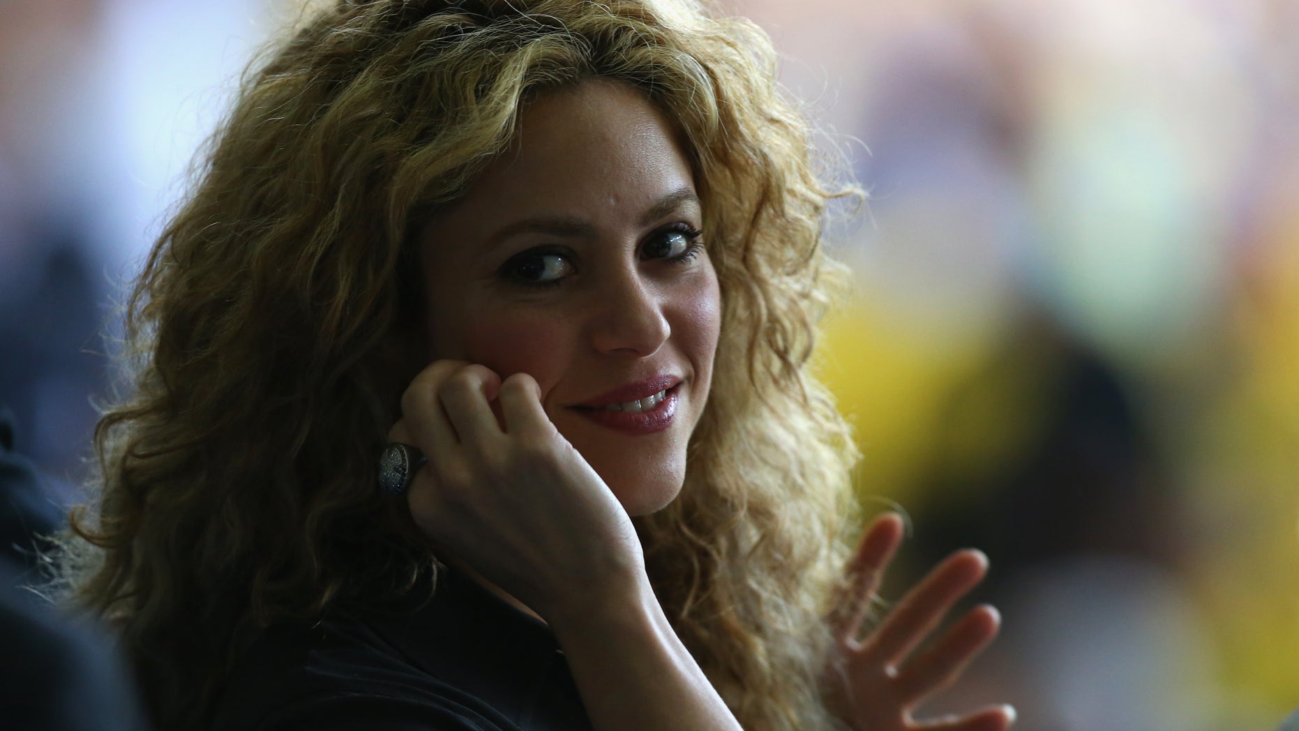 Shakira during the FIFA Confederations Cup on June 30, 2013 in Rio de Janeiro, Brazil.