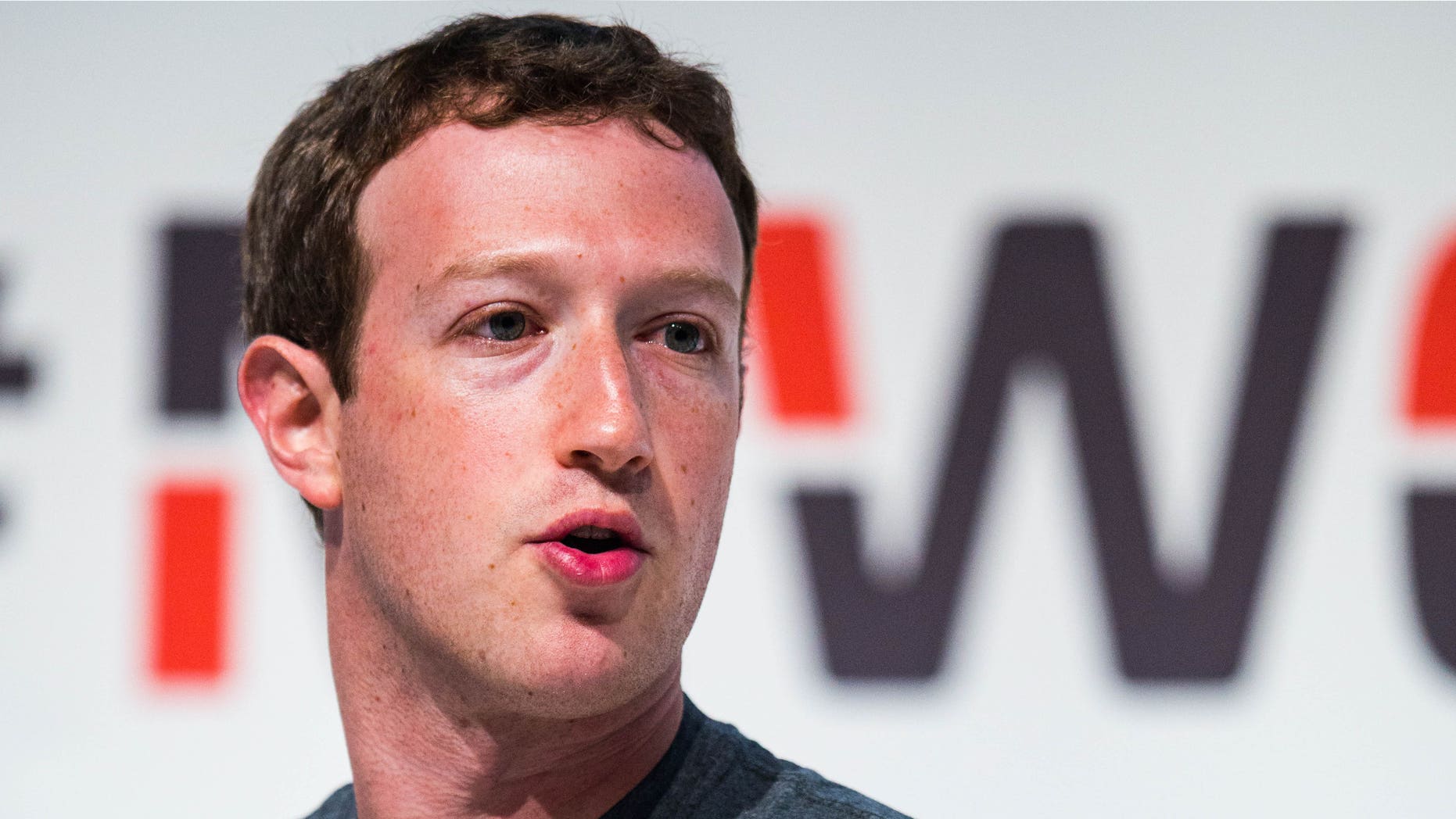 Mark Zuckerberg during the Mobile World Congress 2015 on March 2, 2015 in Barcelona, Spain.