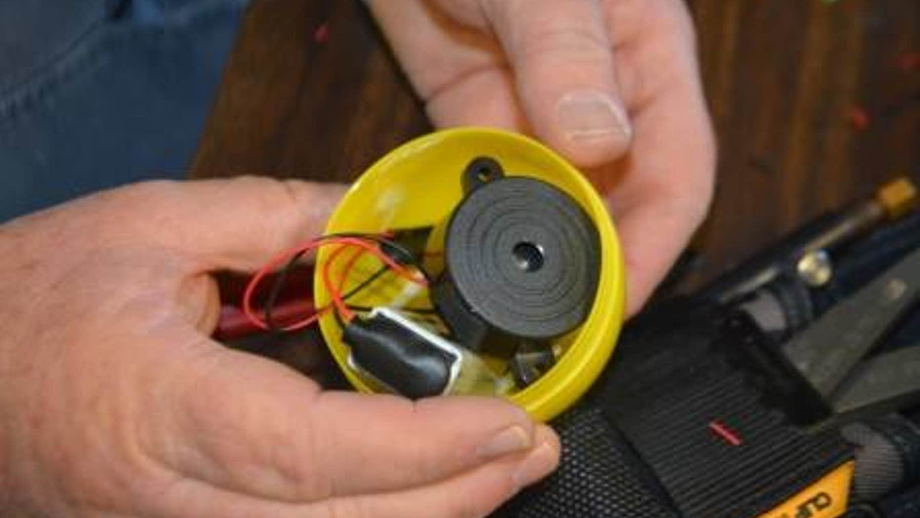 The technicians are able to make eggs that have an audible tone so that kids with visual impairments and other disabilities are able to find them