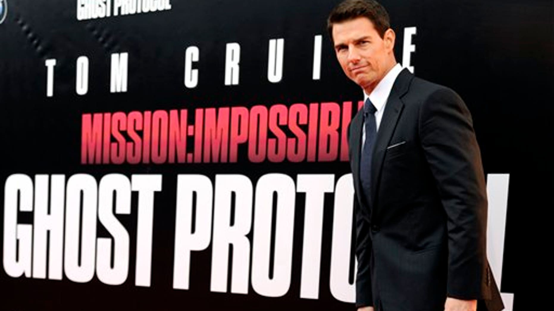 Dec. 19: Actor Tom Cruise attends the U.S. premiere of 'Mission: Impossible - Ghost Protocol' at the Ziegfeld Theatre in New York.