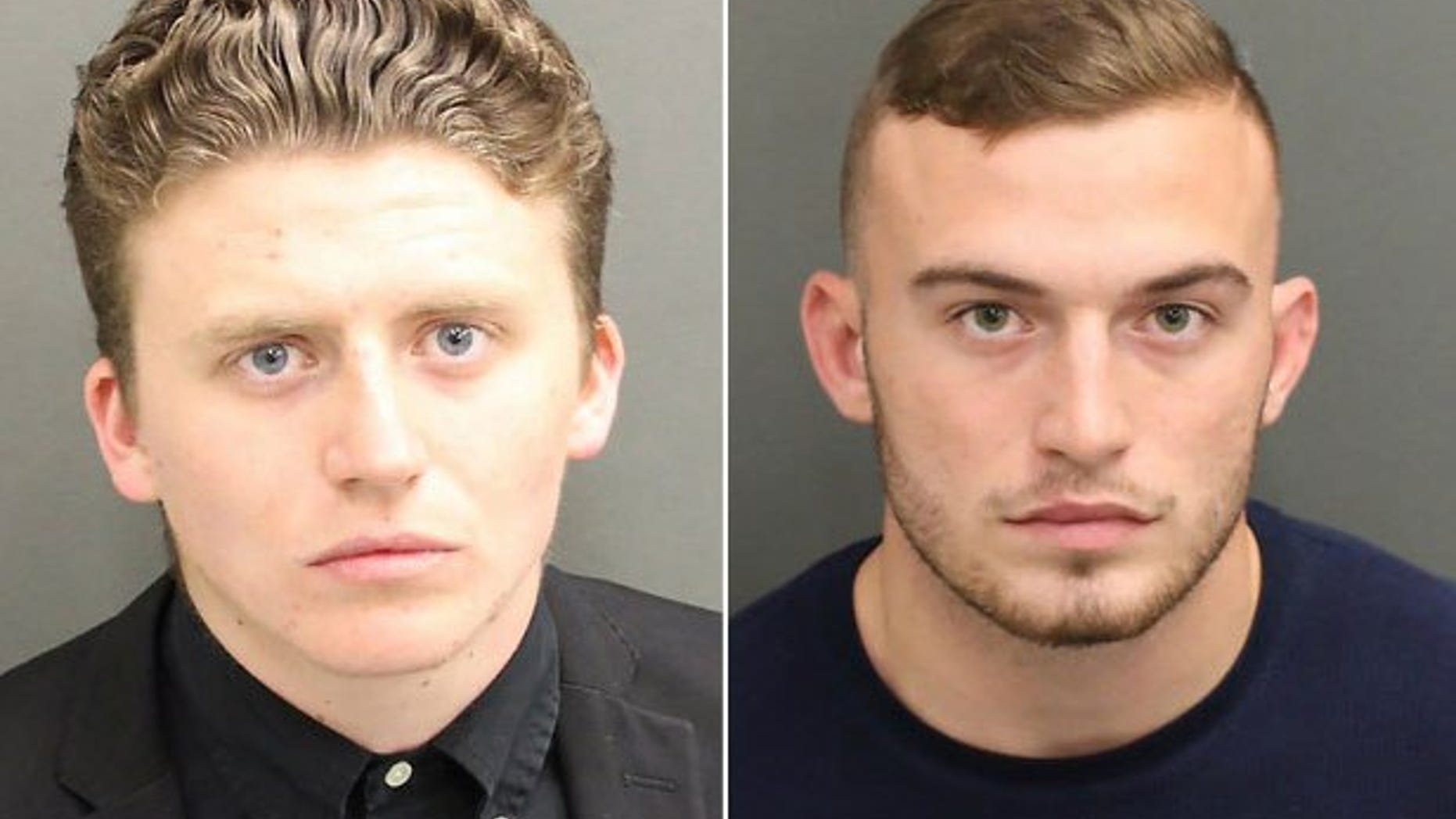 Charges were dropped against Jack Ryan Smith, left, and David Anthony Kirk.